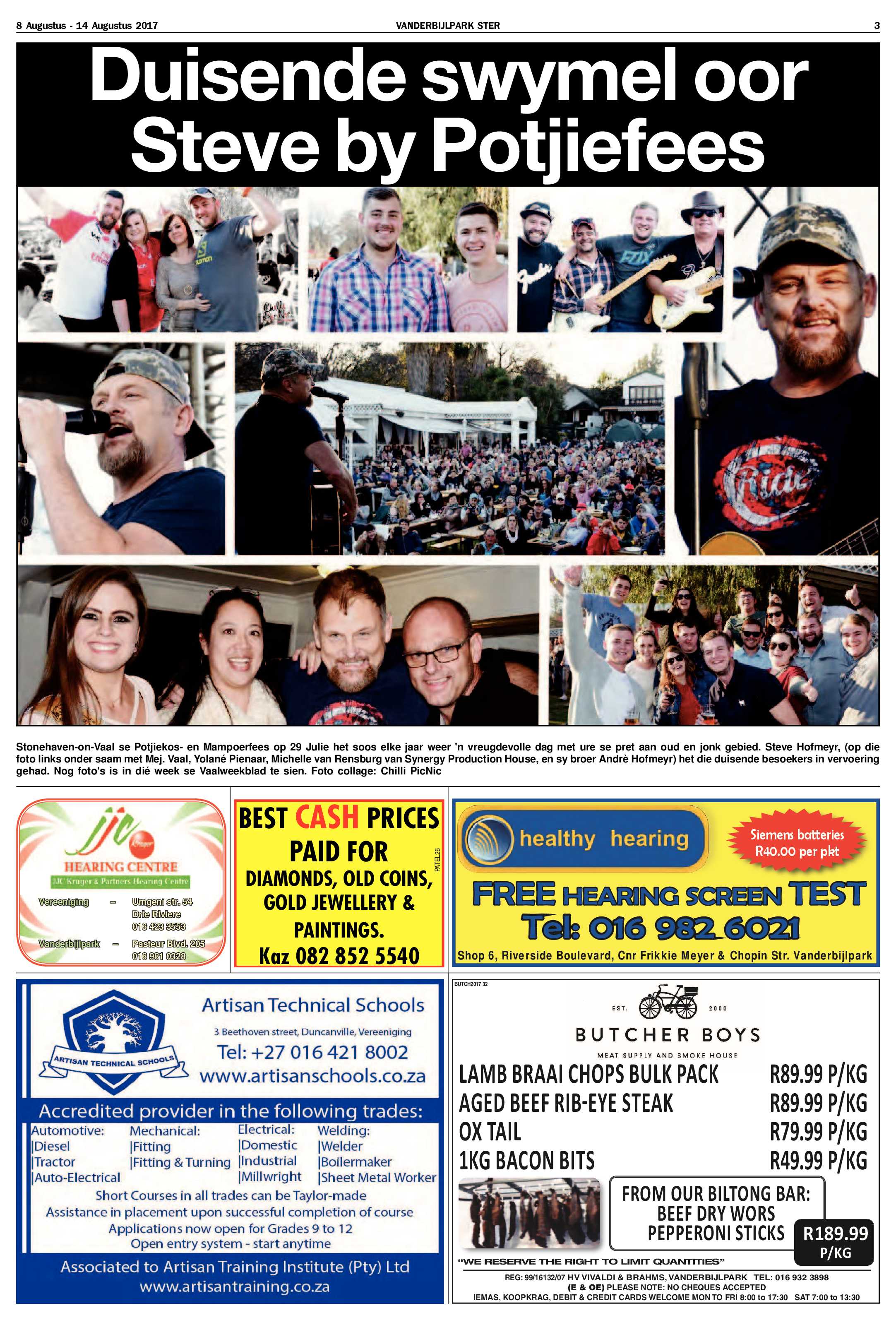 Vanderbijlpark Ster 8 – 14 Augustus 2017 page 3