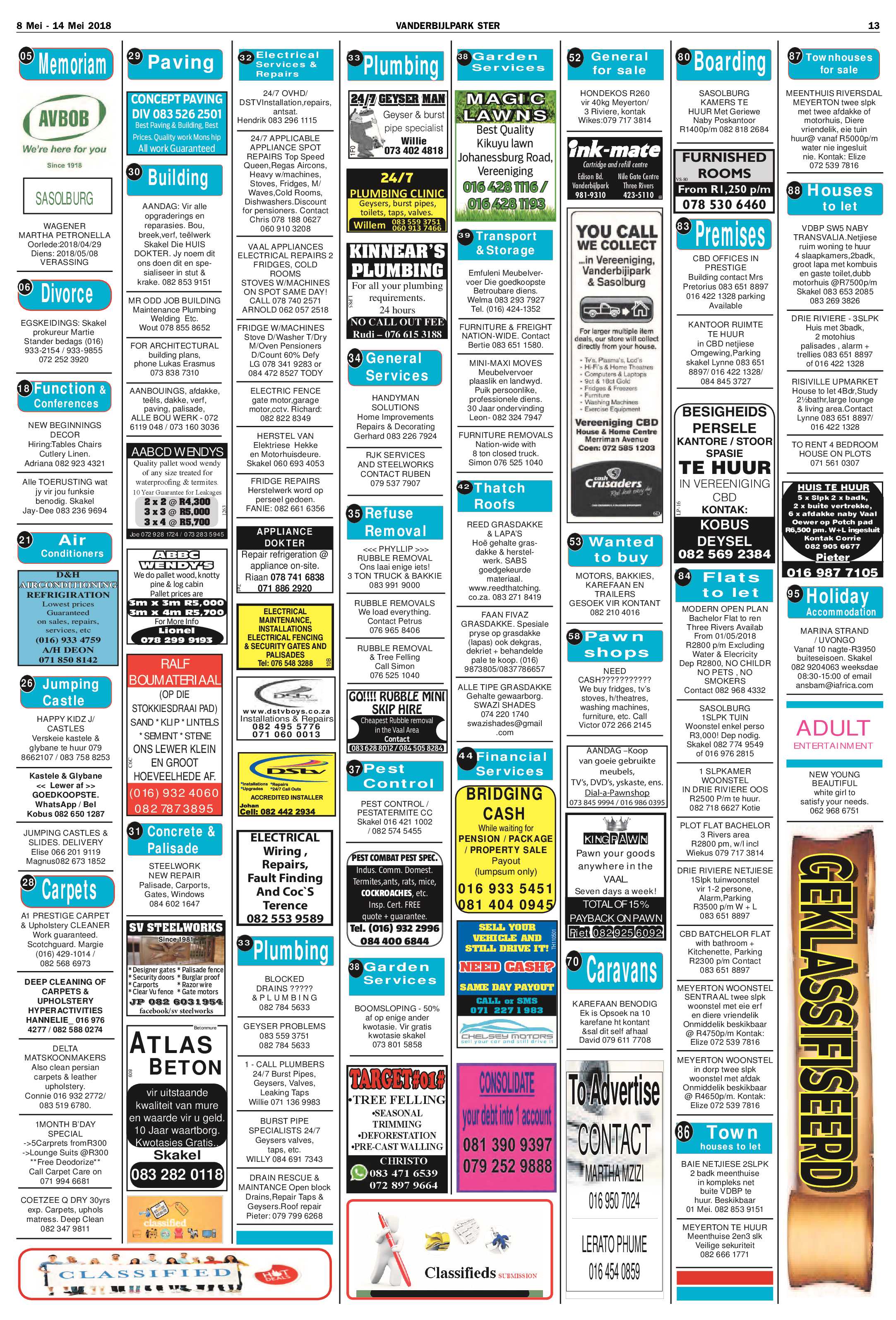 Vanderbijlpark Ster 8 – 14 Mei 2018 page 13