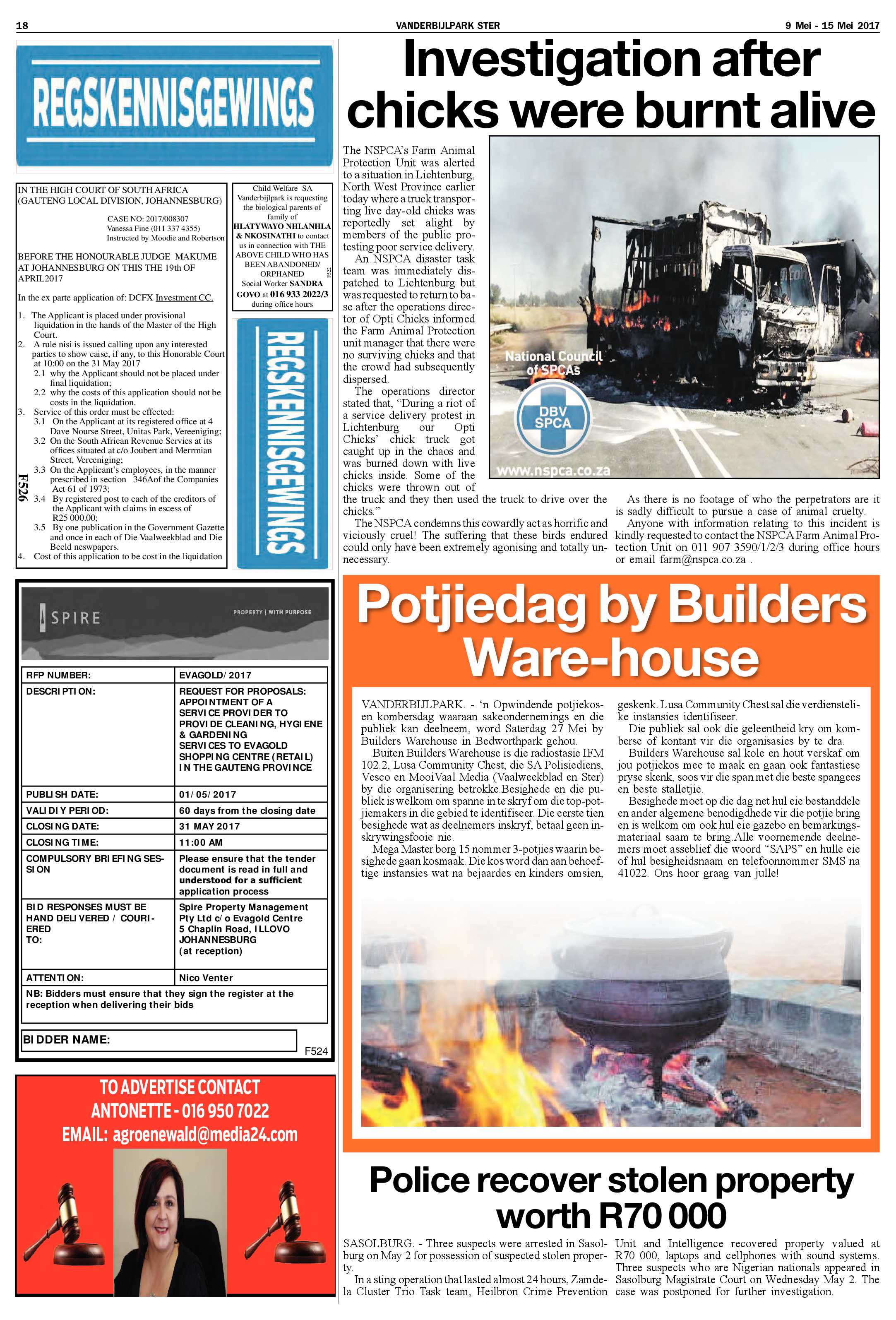 Vanderbijlpark Ster 9 – 15 Mei 2017 page 18