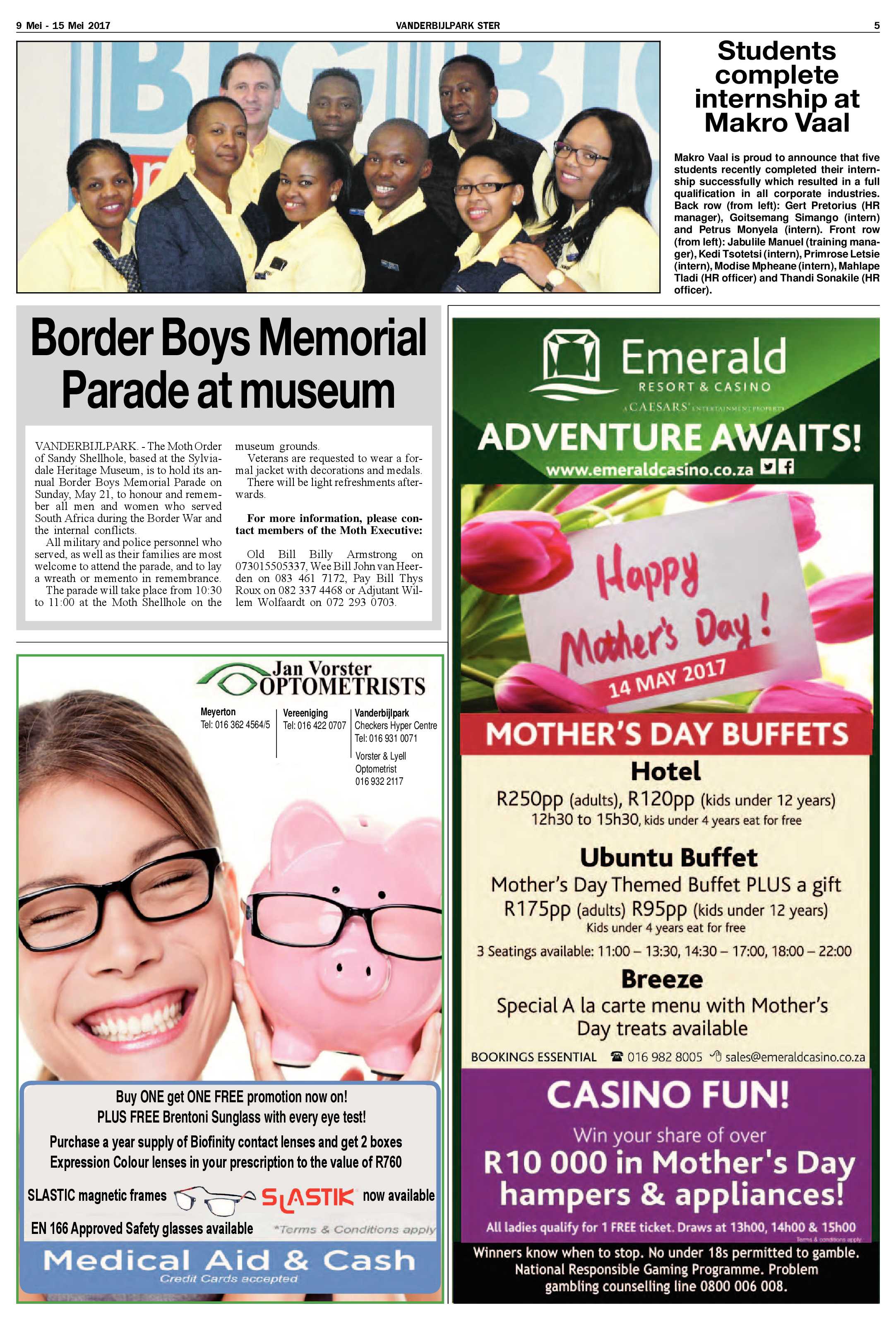 Vanderbijlpark Ster 9 – 15 Mei 2017 page 5