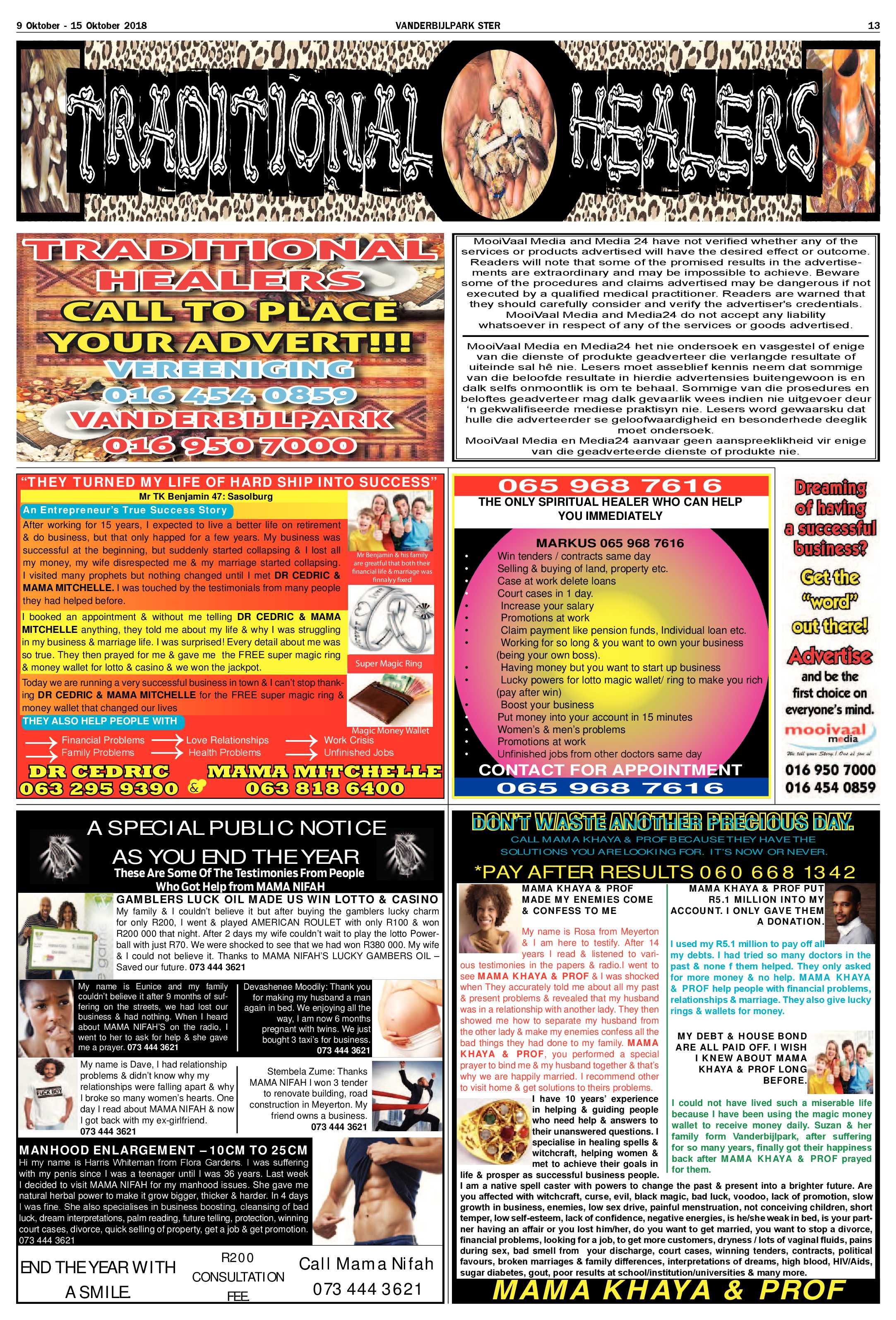 Vanderbijlpark Ster 9 – 15 Oktober 2018 page 13