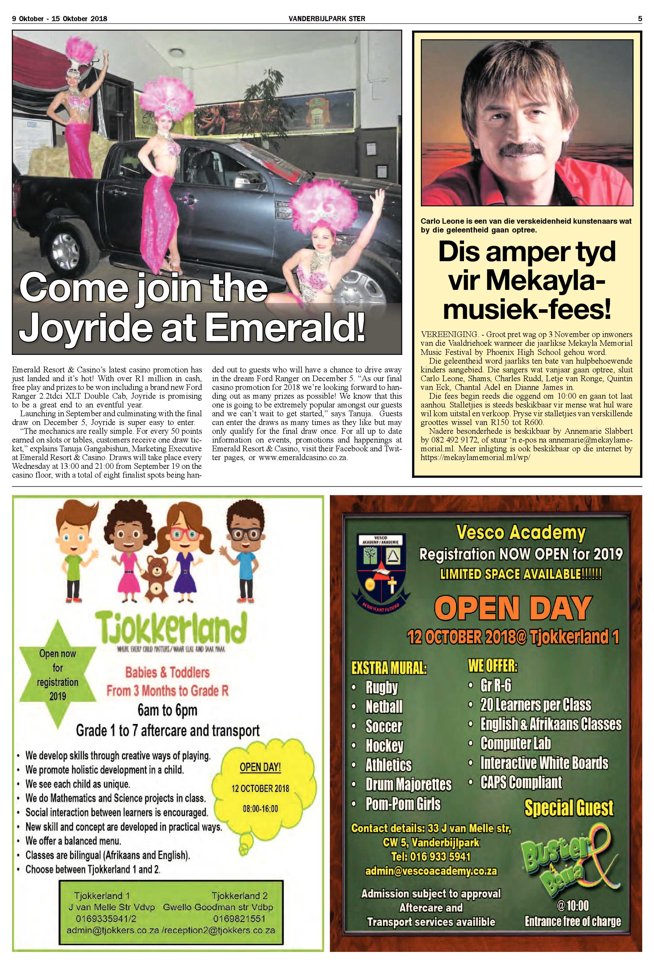 Vanderbijlpark Ster 9 – 15 Oktober 2018 page 5