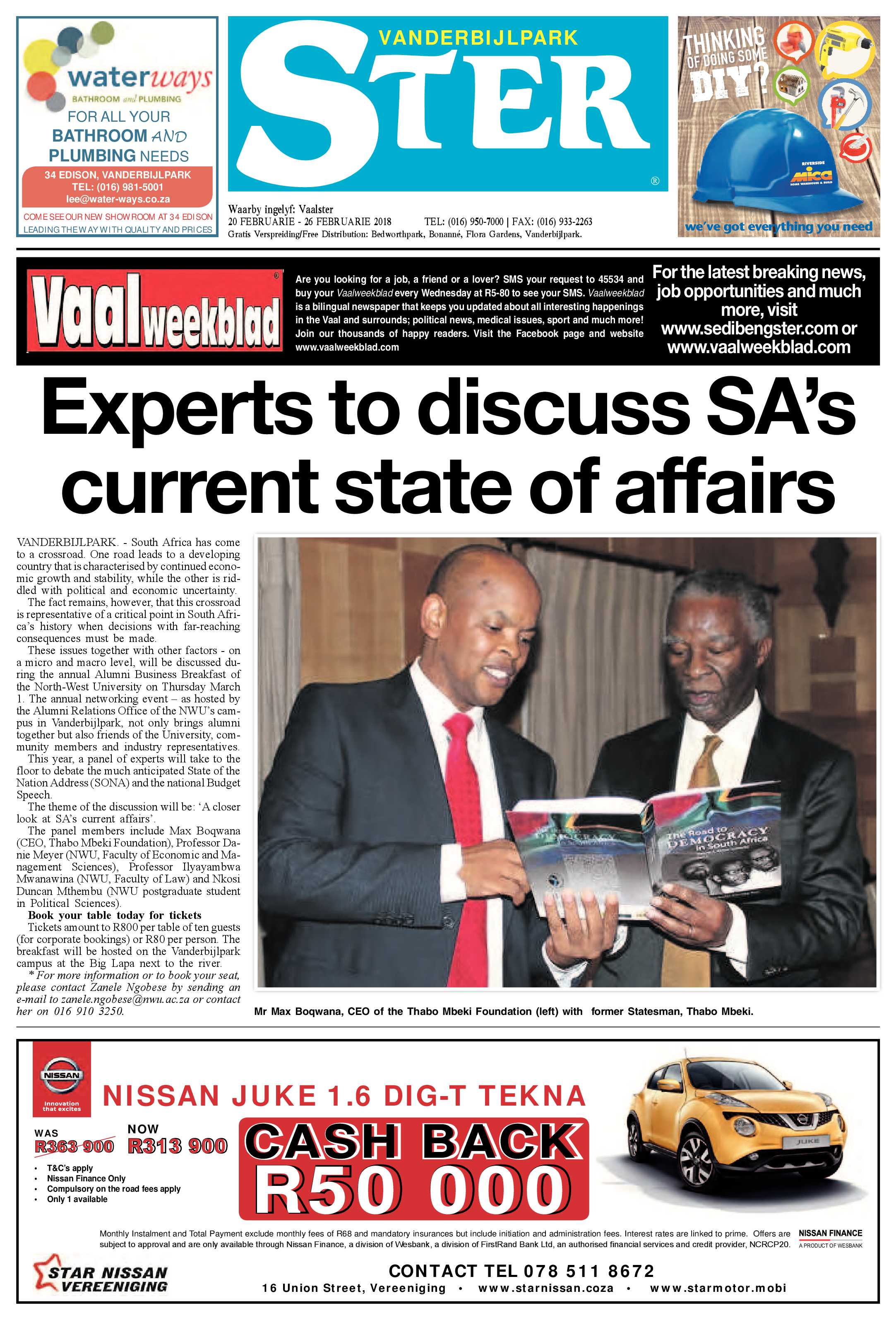 Vanderbilpark Ster 20 -26 Februarie 2018 page 1