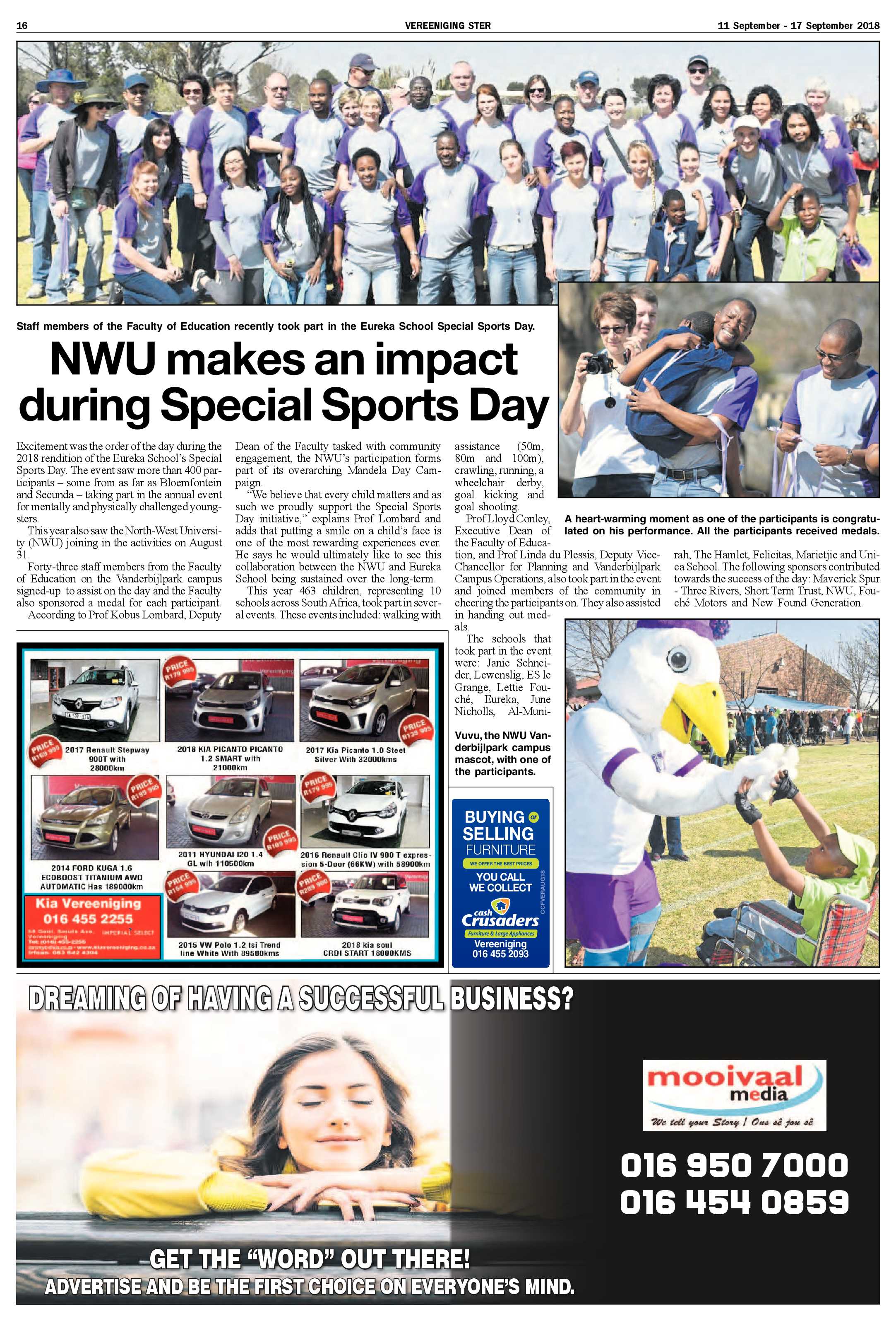 Vereeniging 11 – 17 September 2018 page 16