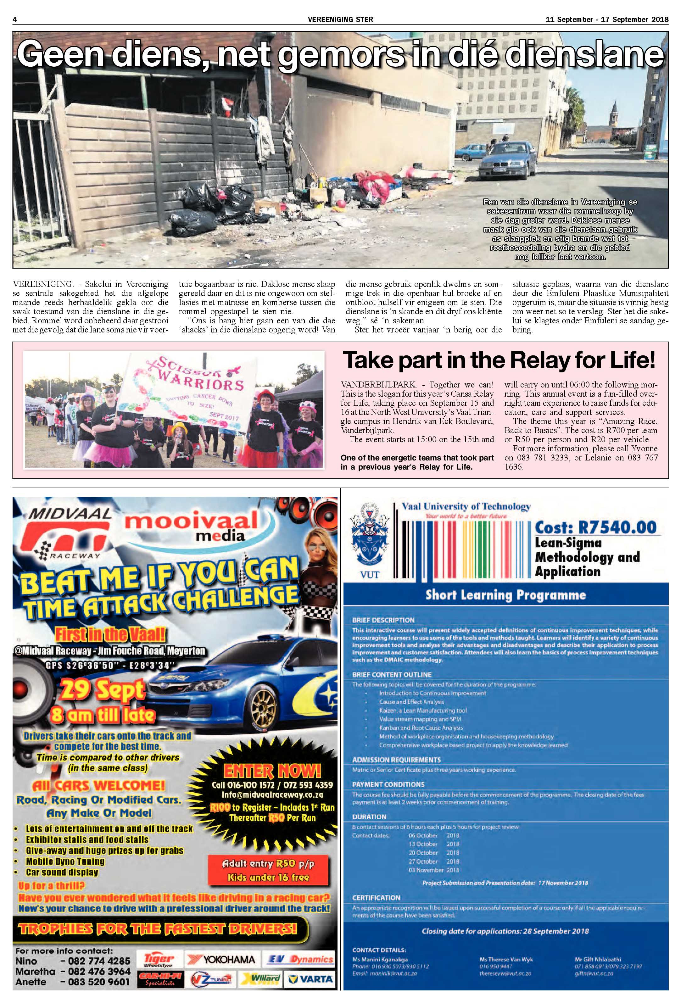 Vereeniging 11 – 17 September 2018 page 4