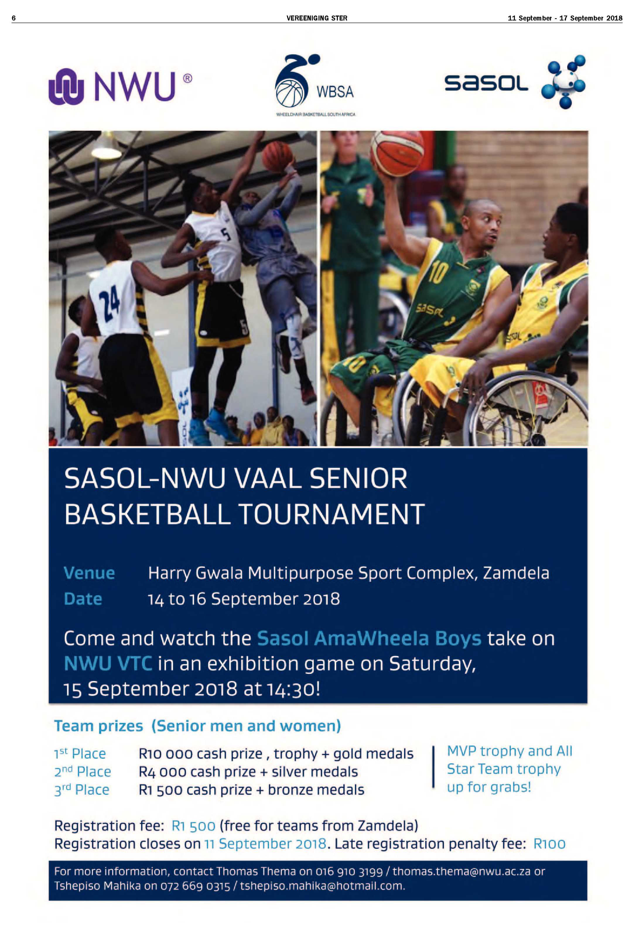 Vereeniging 11 – 17 September 2018 page 6