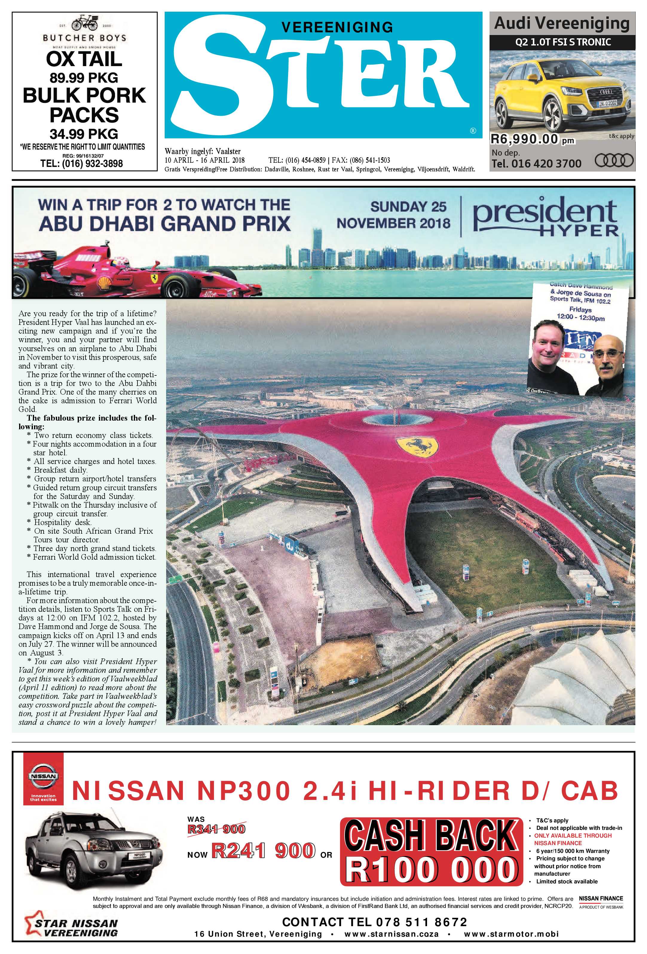 Vereeniging Ster 10 – 16 April 2018 page 1