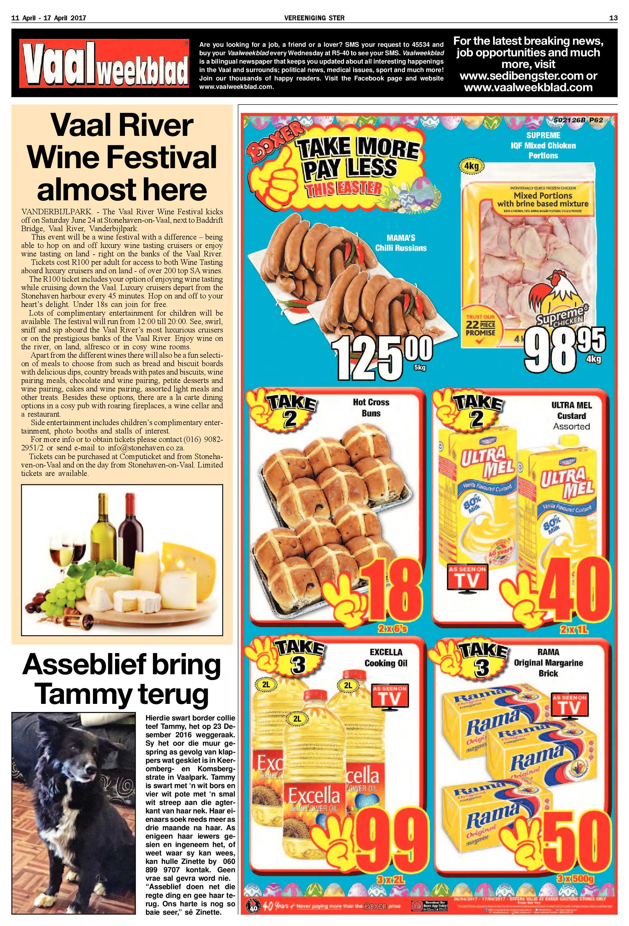 Vereeniging Ster 11 – 17 April 2017 page 13