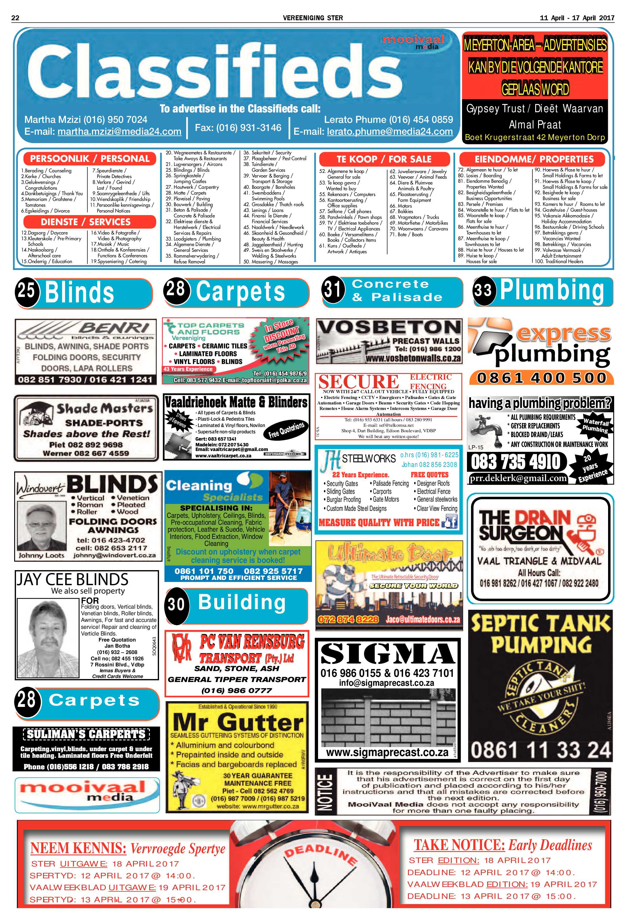 Vereeniging Ster 11 – 17 April 2017 page 22