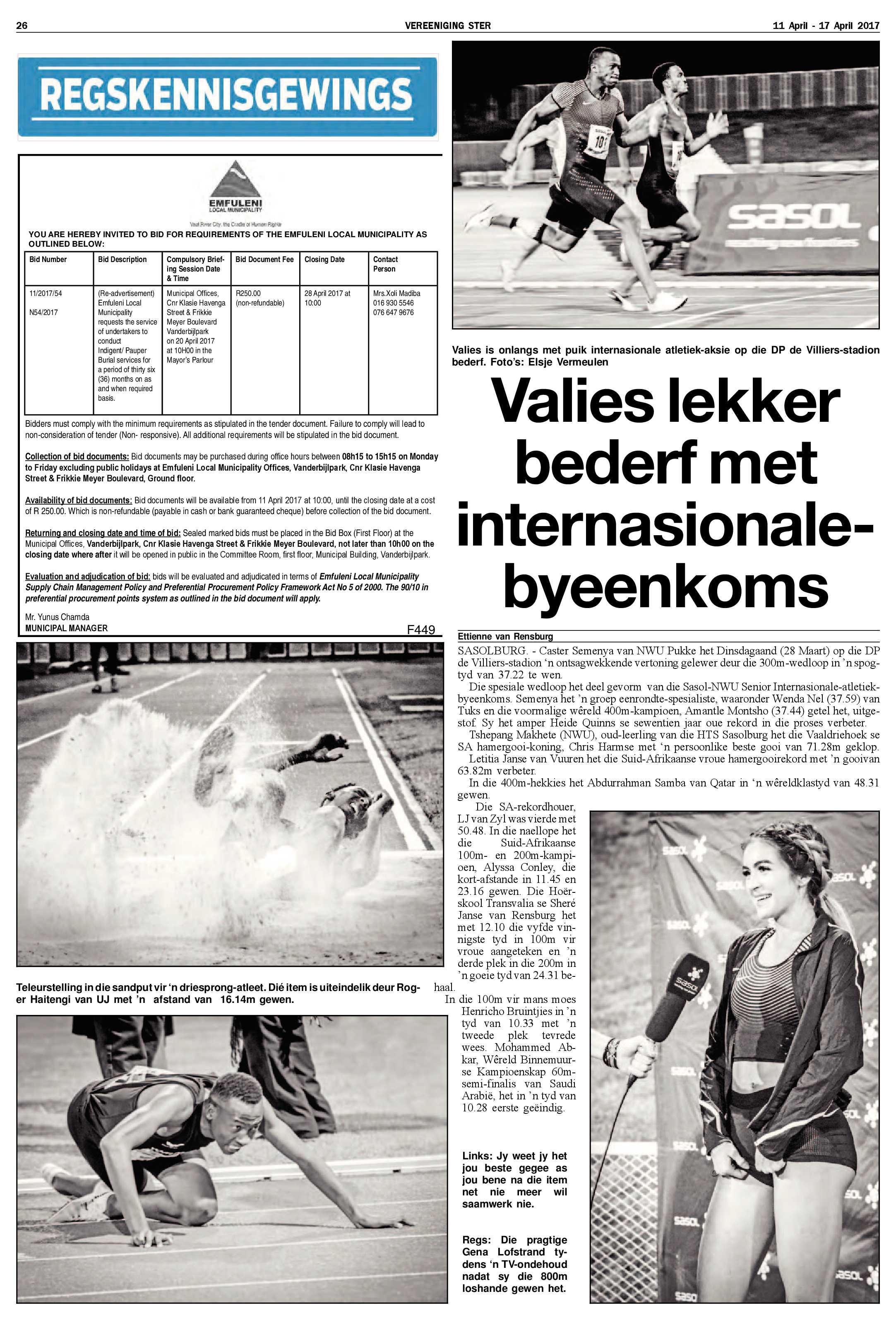 Vereeniging Ster 11 – 17 April 2017 page 26