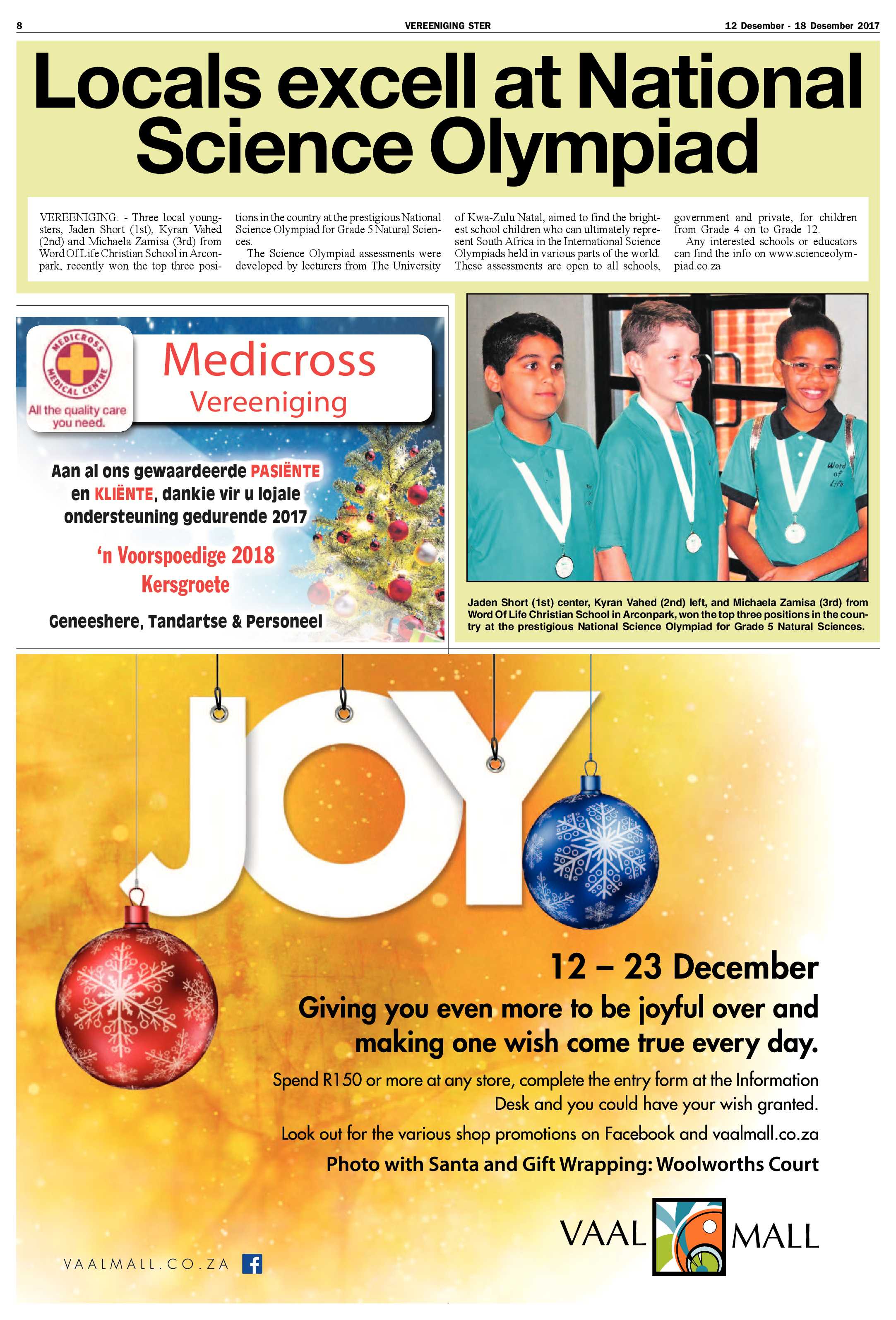 Vereeniging Ster 12 – 18 Desember 2017 page 8