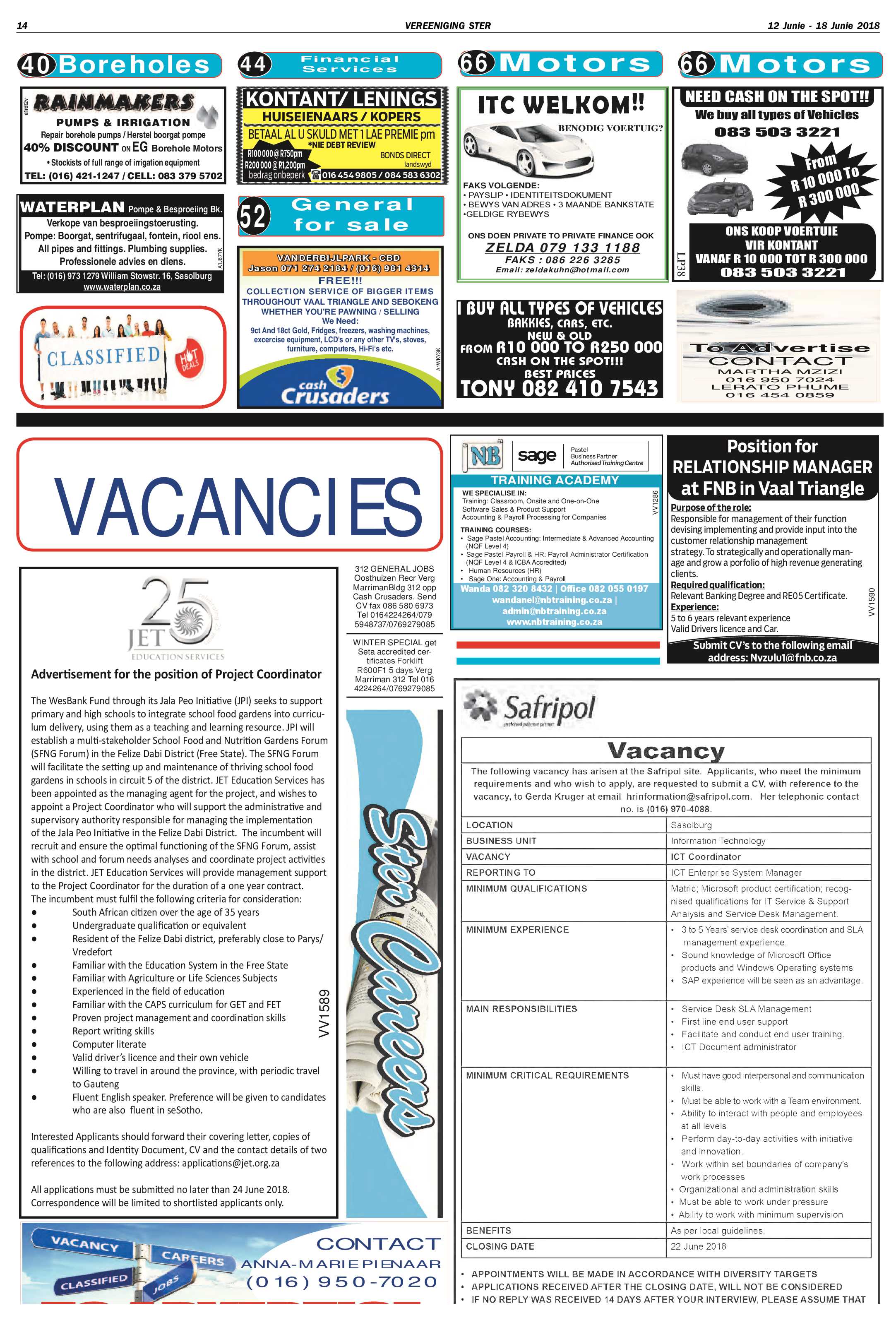 Vereeniging Ster 12 – 18 Junie 2018 page 14