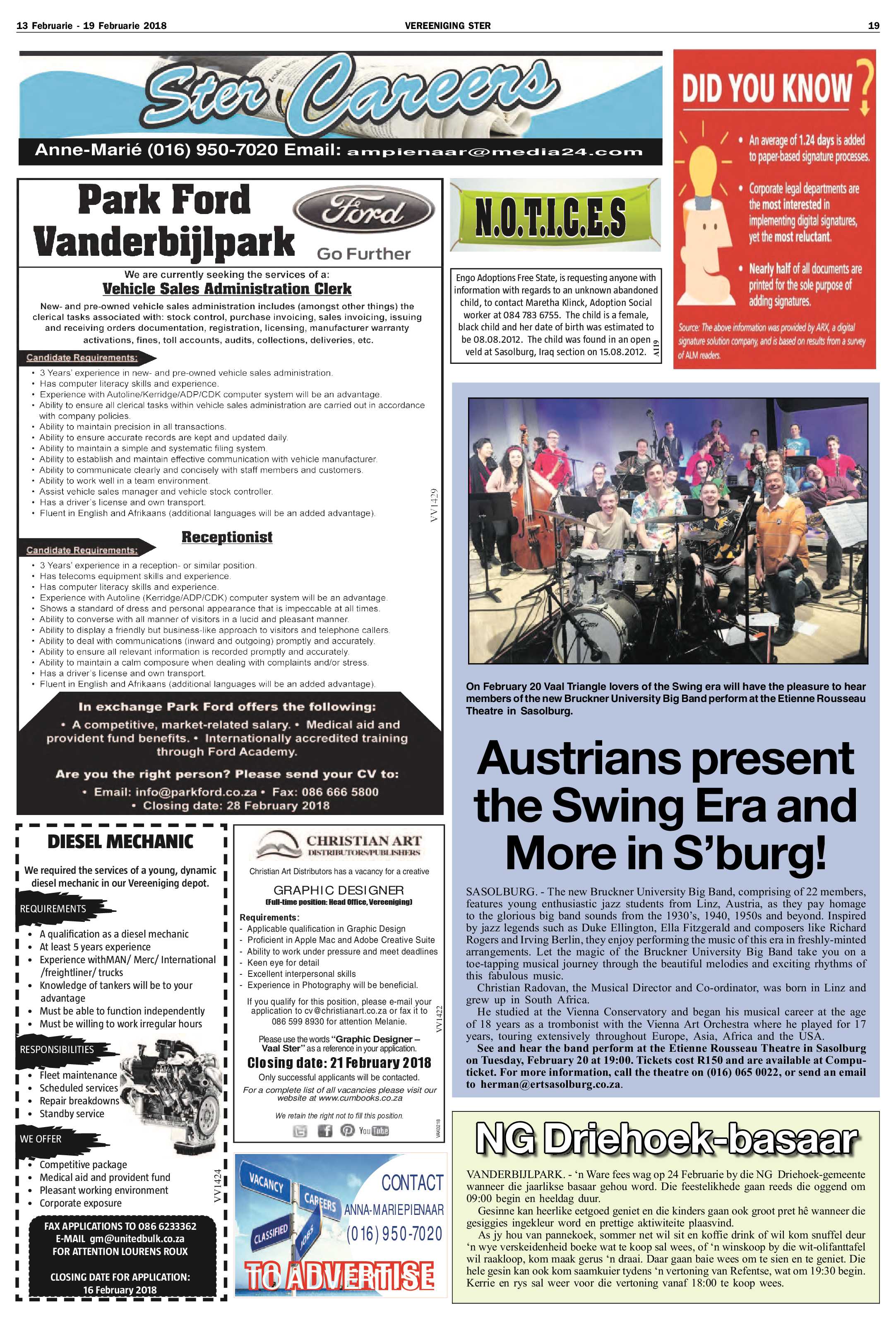 Vereeniging Ster 13 – 19 Februarie 2018 page 19