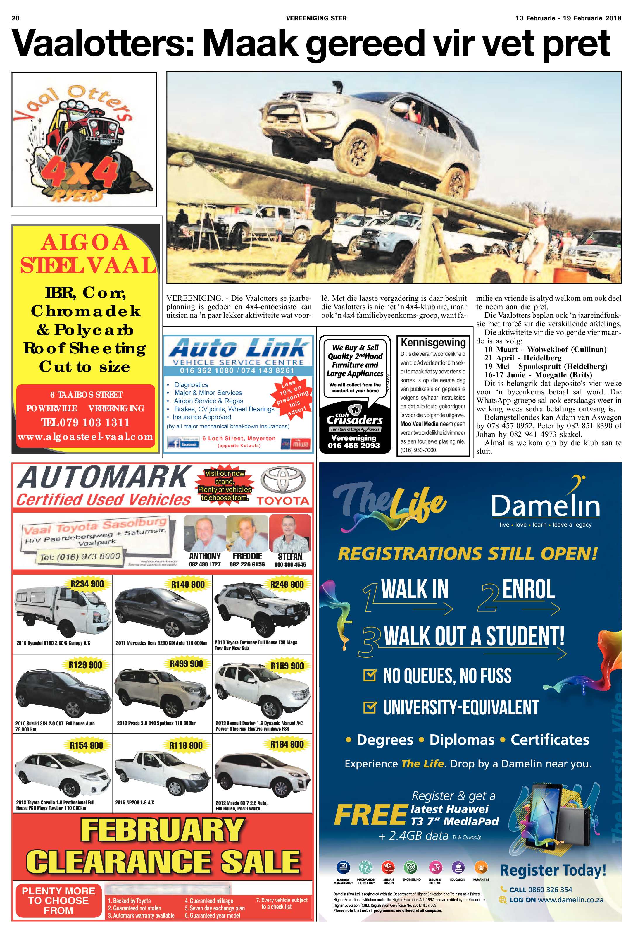 Vereeniging Ster 13 – 19 Februarie 2018 page 20