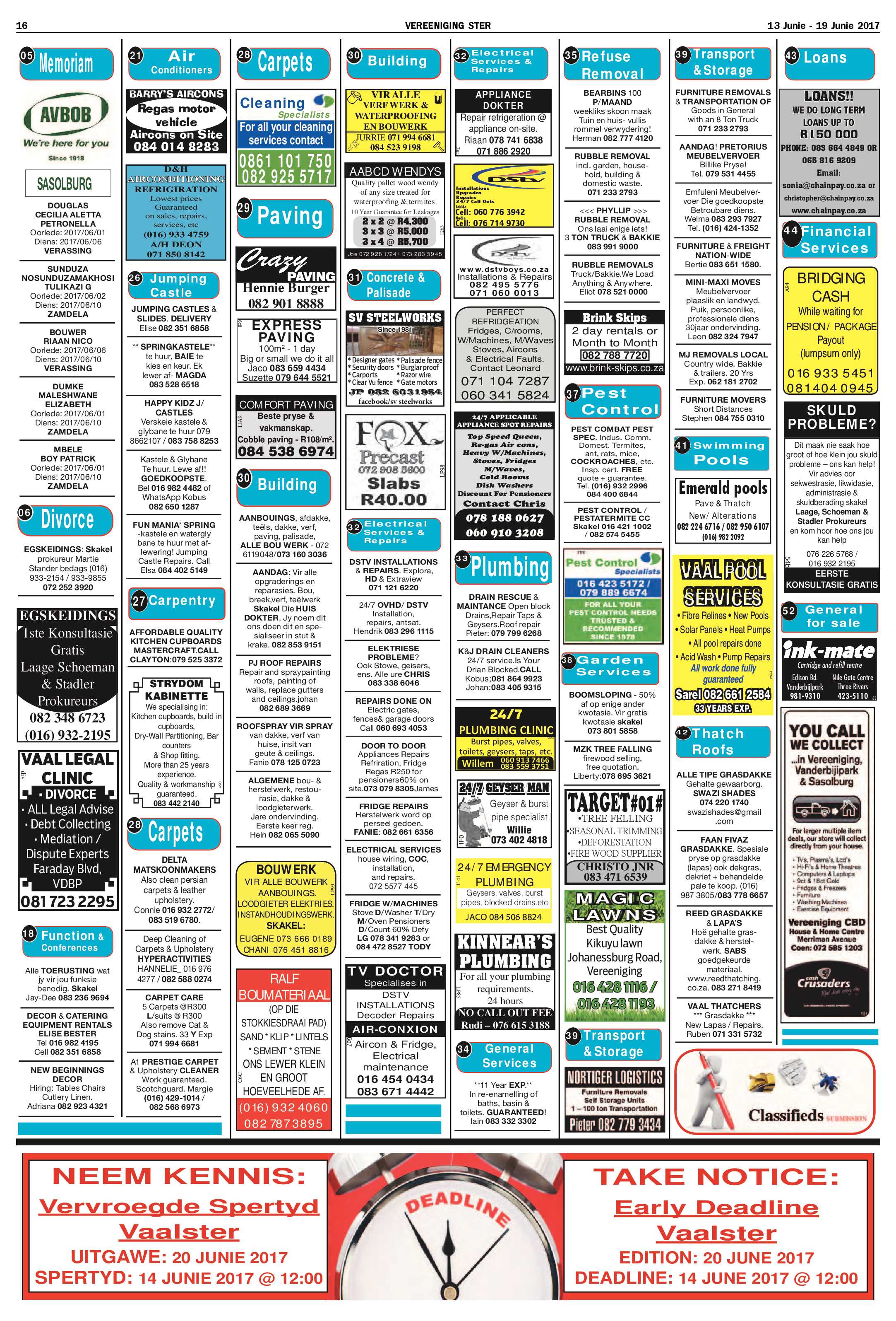 Vereeniging Ster 13 – 19 Junie 2017 page 16