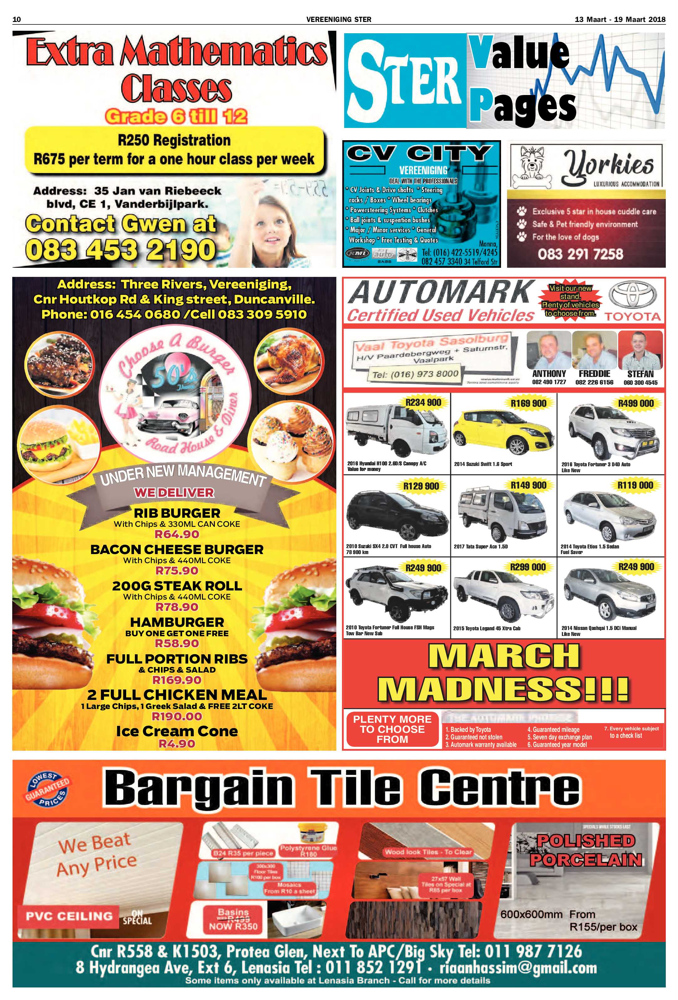 Vereeniging Ster 13 – 19 Maart 2018 page 10