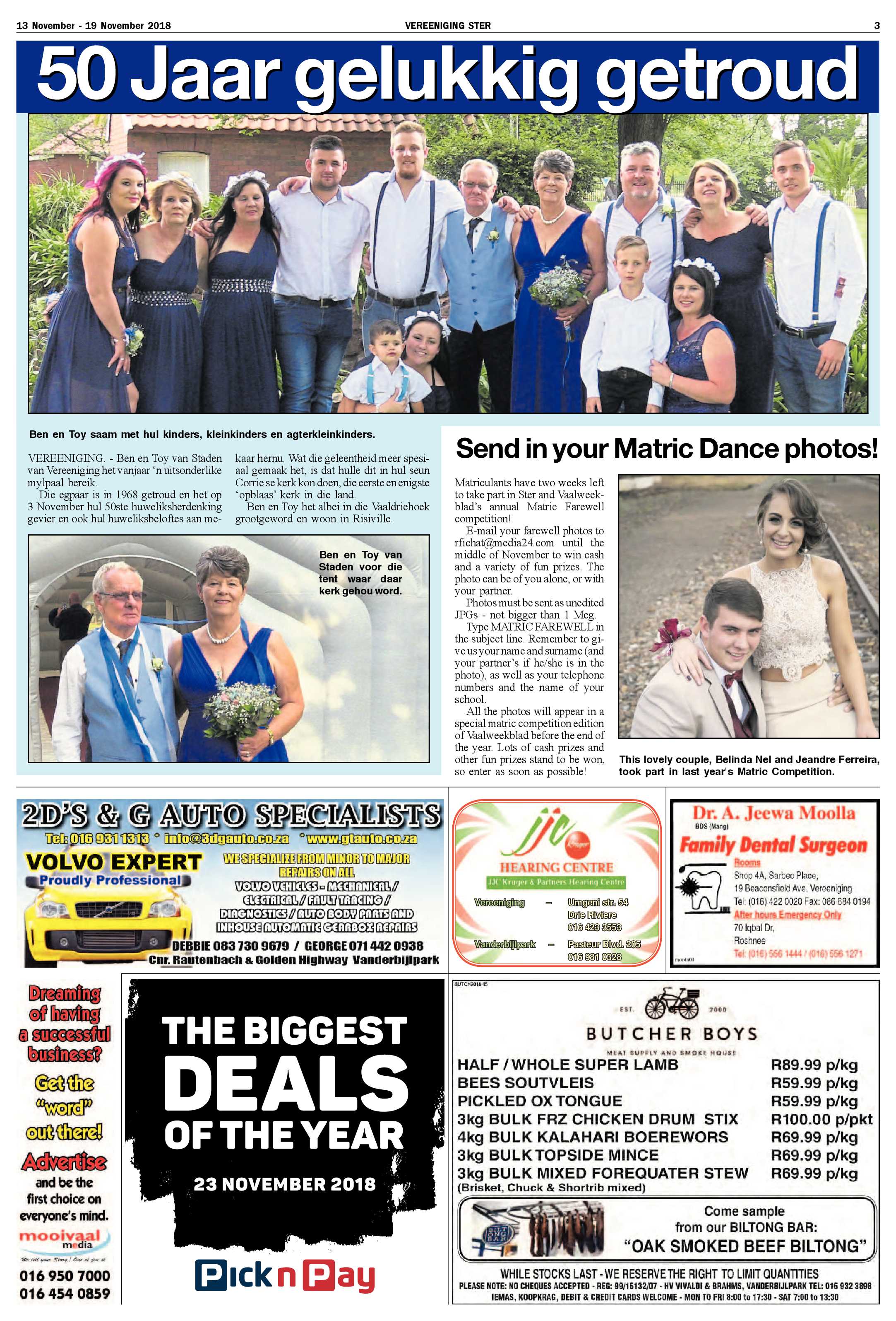 Vereeniging Ster 13 – 19 November 2018 page 3