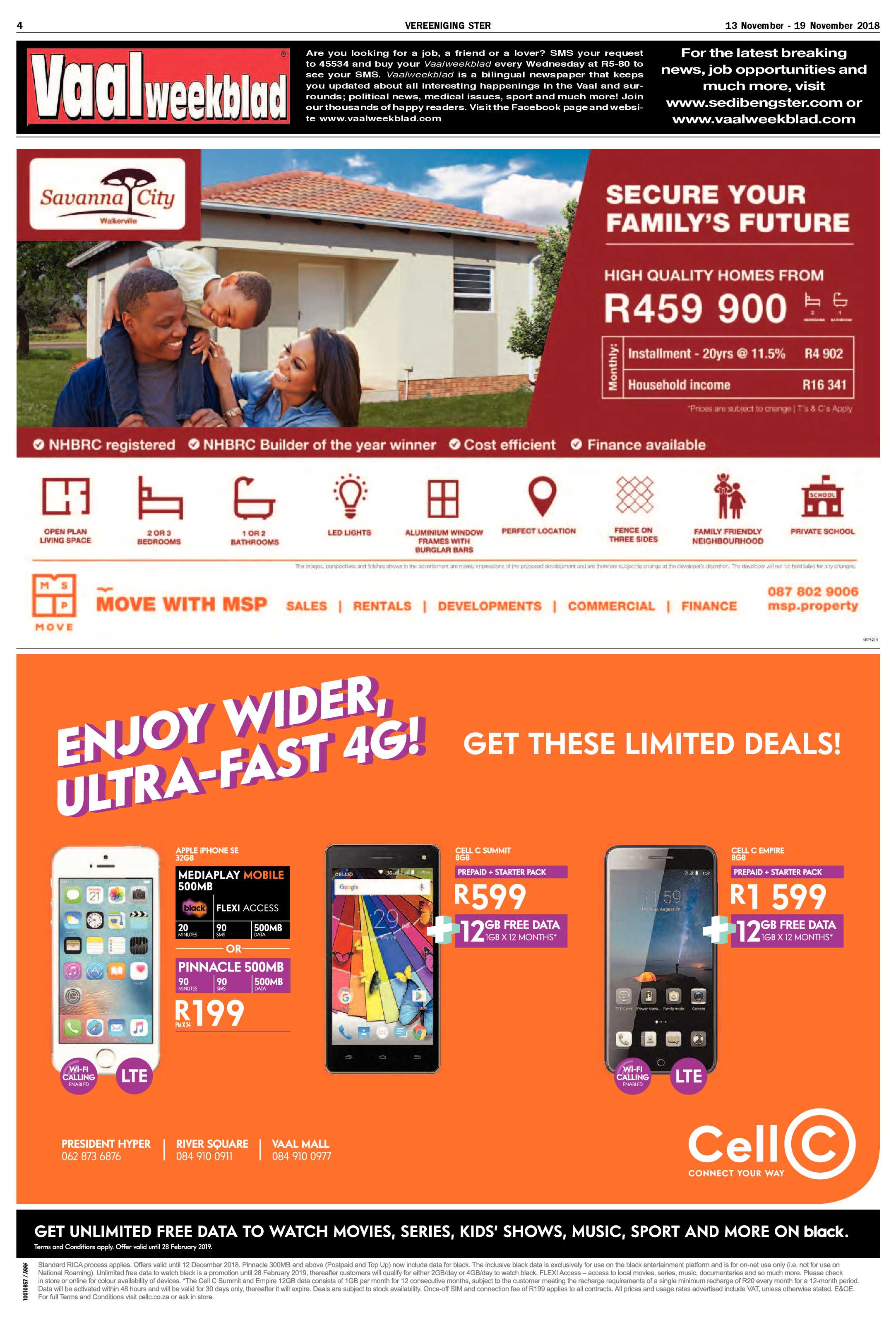 Vereeniging Ster 13 – 19 November 2018 page 4