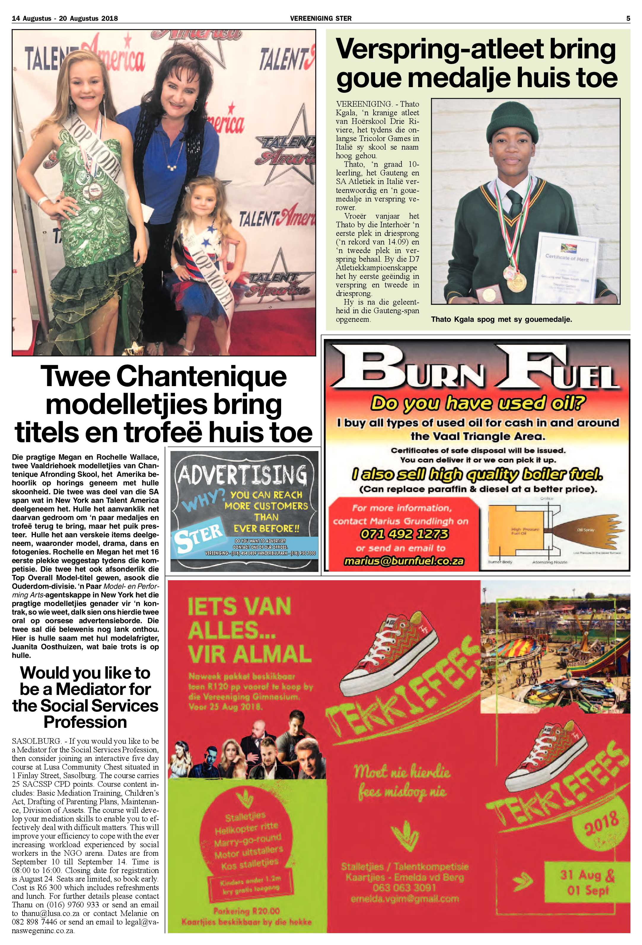 Vereeniging Ster 14 – 20 Augustus 2018 page 5