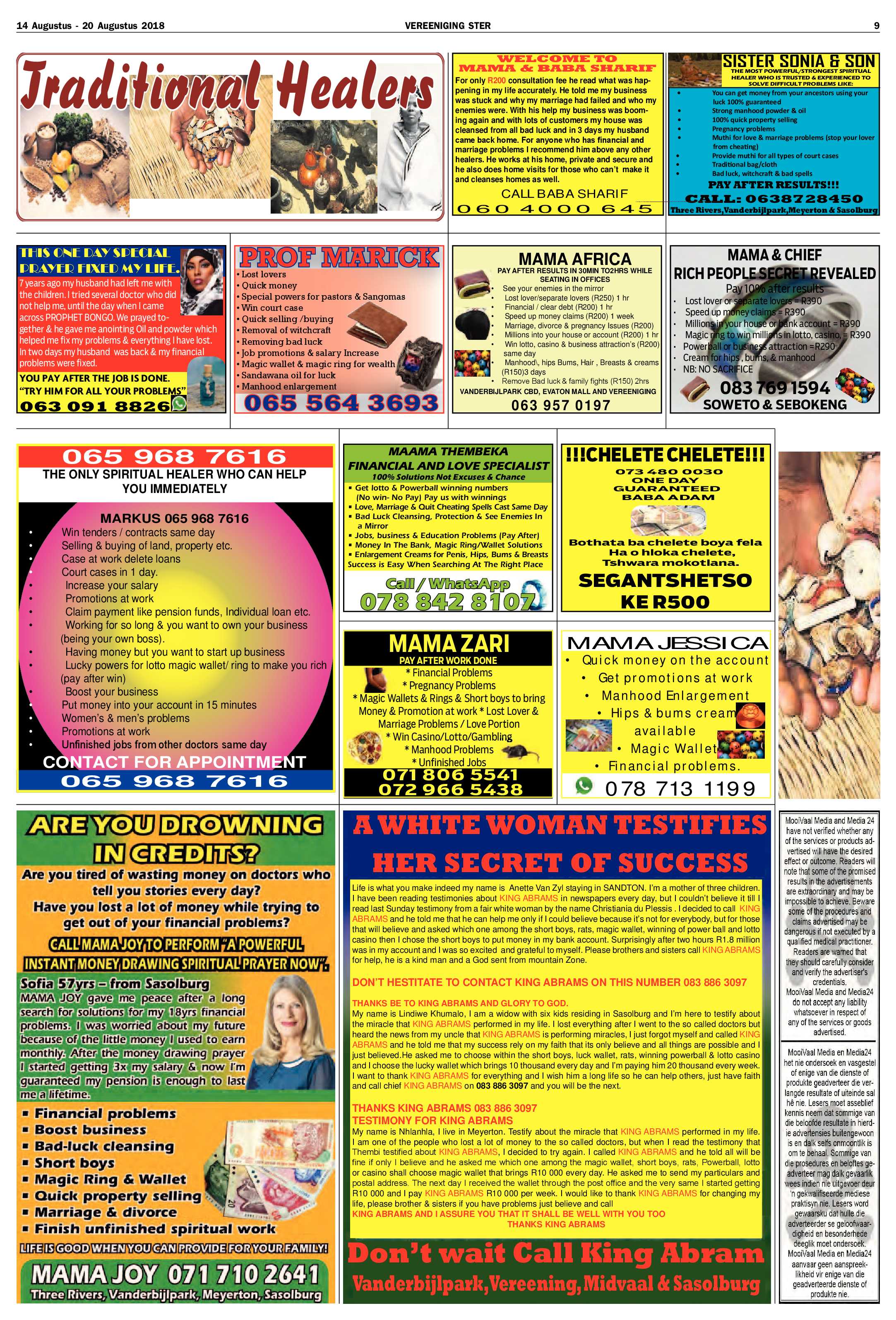 Vereeniging Ster 14 – 20 Augustus 2018 page 9