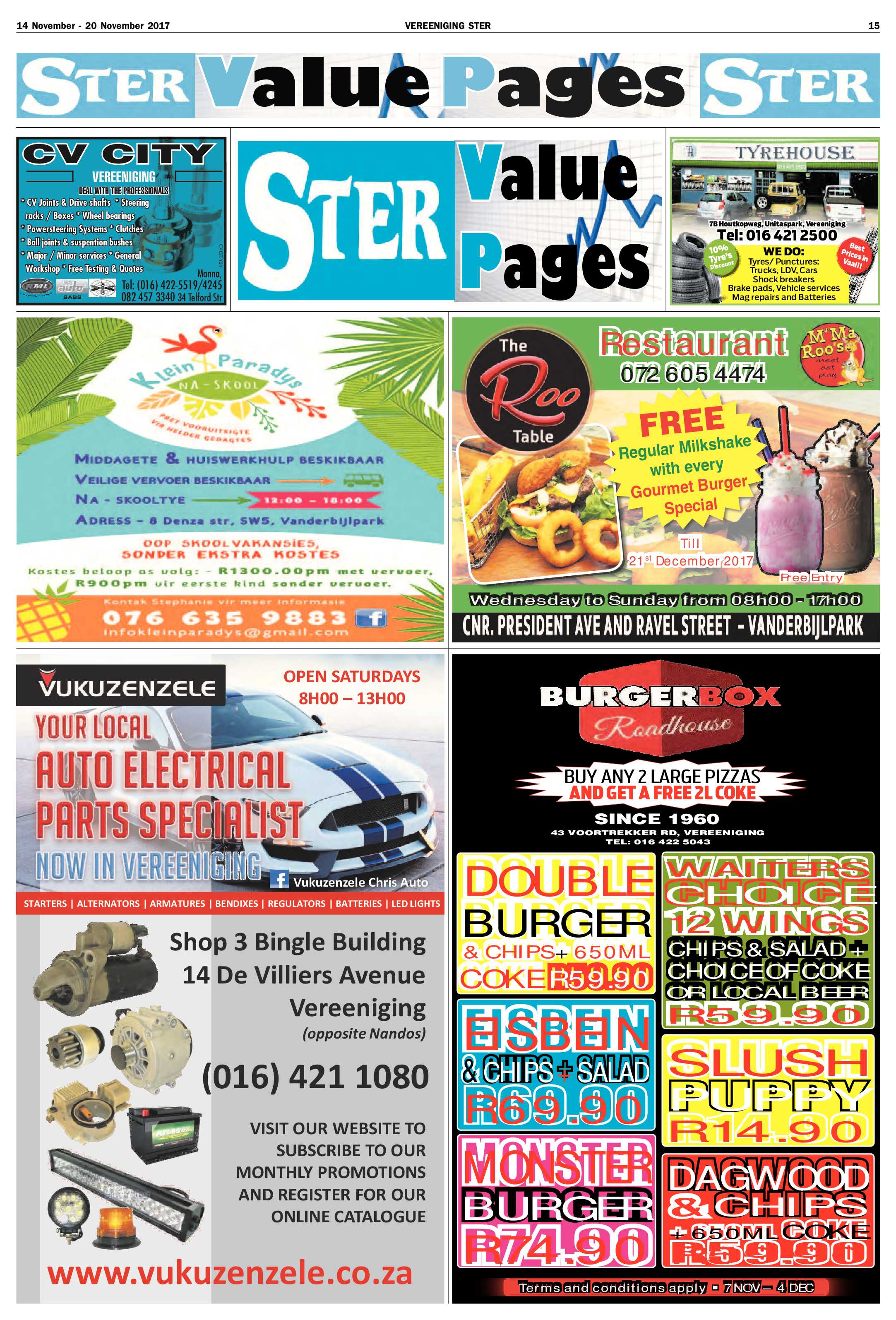 Vereeniging Ster 14 – 20 November 2017 page 15