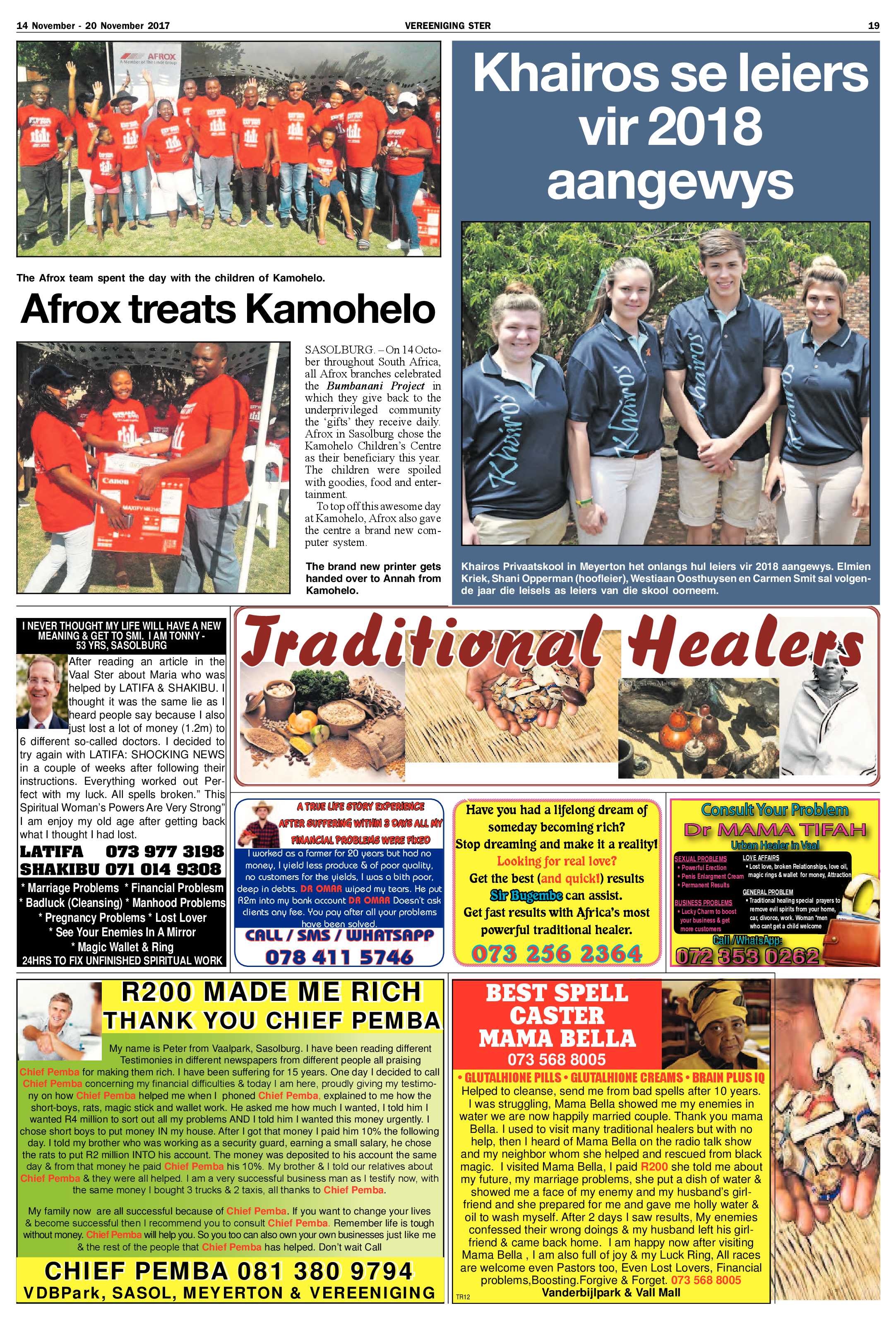 Vereeniging Ster 14 – 20 November 2017 page 19