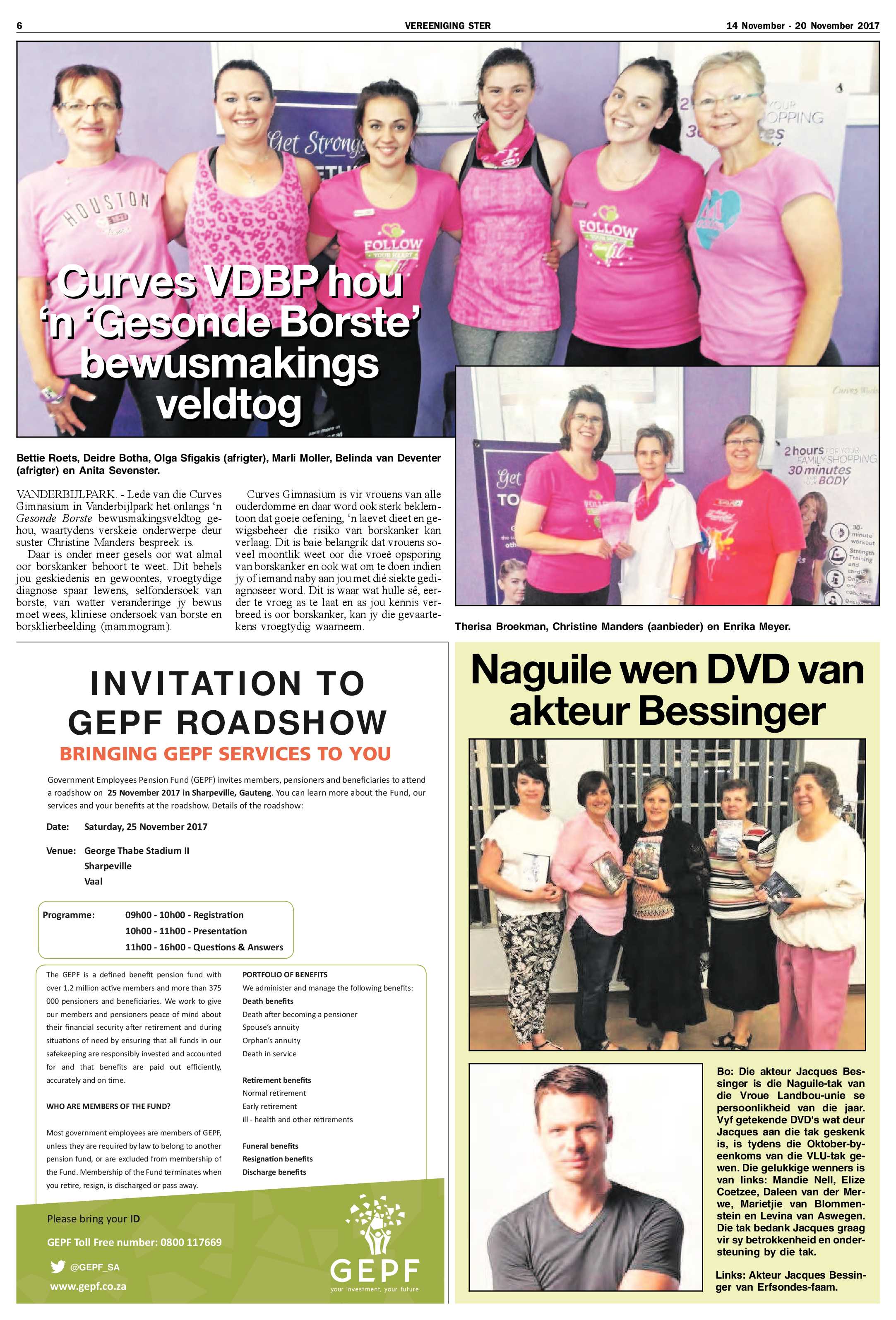 Vereeniging Ster 14 – 20 November 2017 page 6