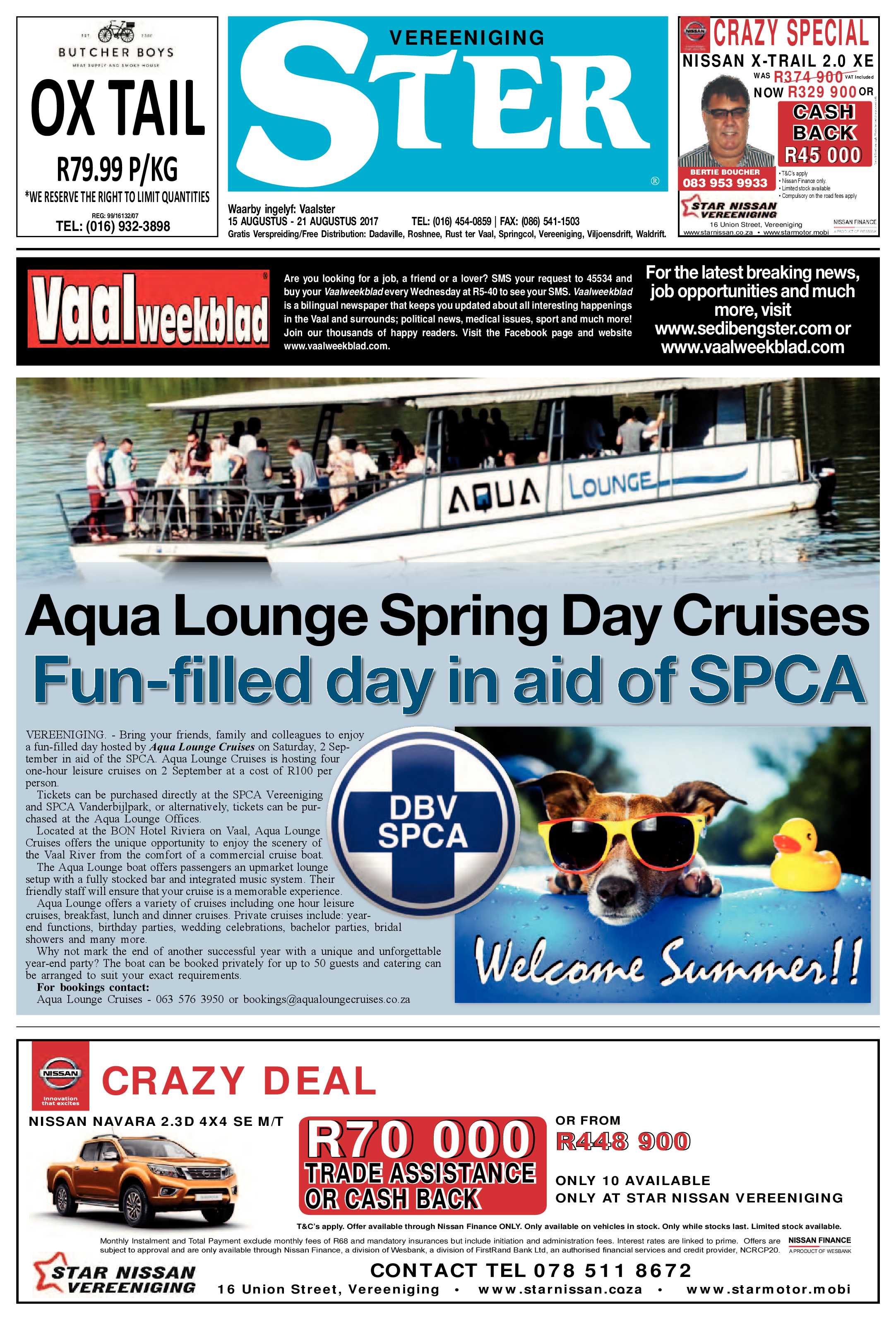 Vereeniging Ster 15 – 21 Augustus 2017 page 1