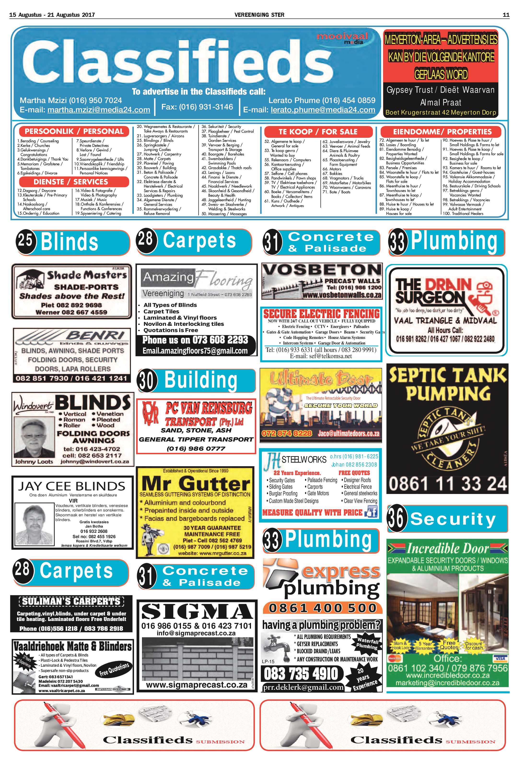 Vereeniging Ster 15 – 21 Augustus 2017 page 11