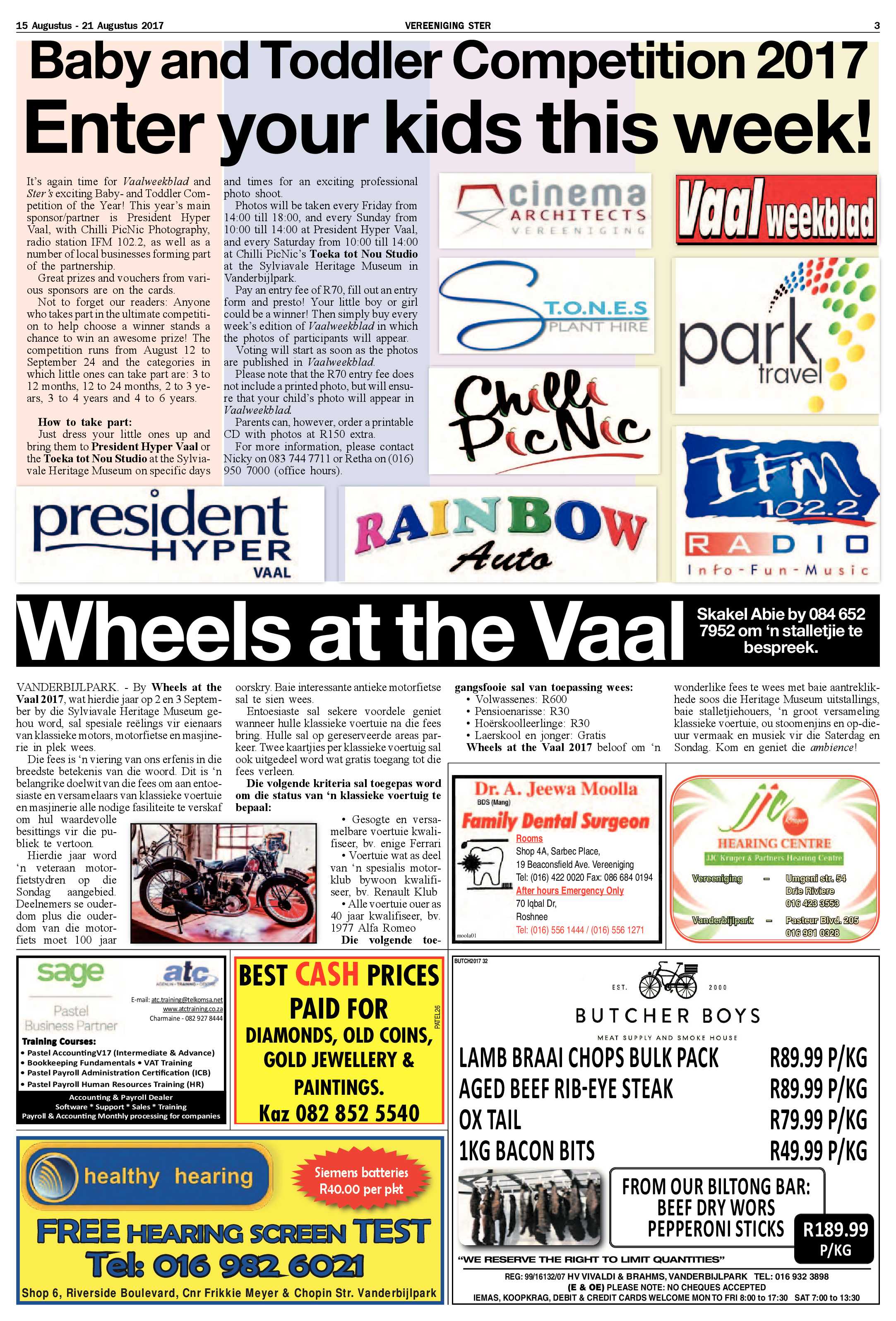 Vereeniging Ster 15 – 21 Augustus 2017 page 3