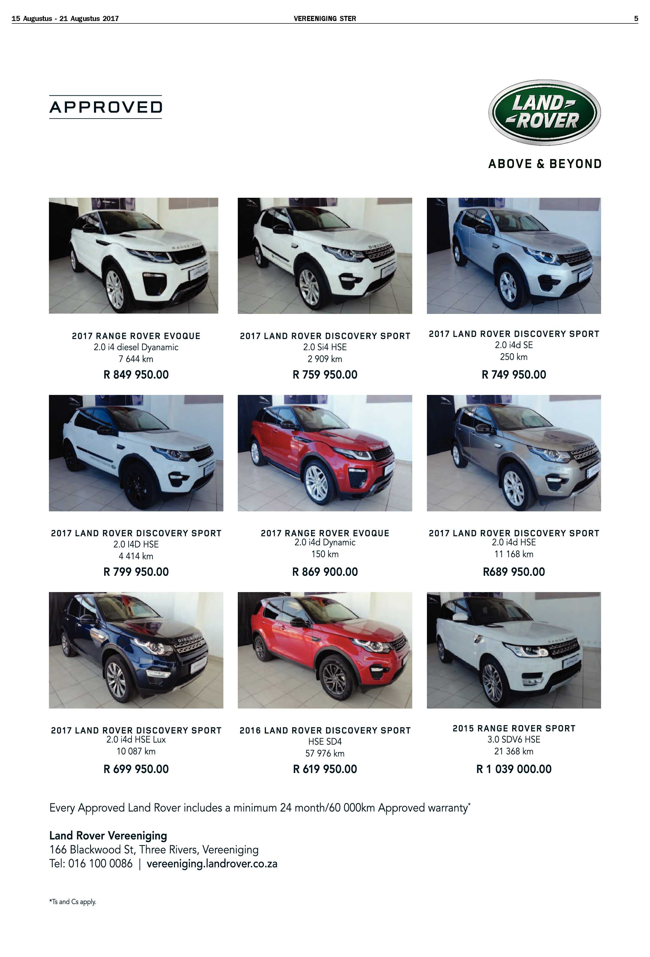 Vereeniging Ster 15 – 21 Augustus 2017 page 5