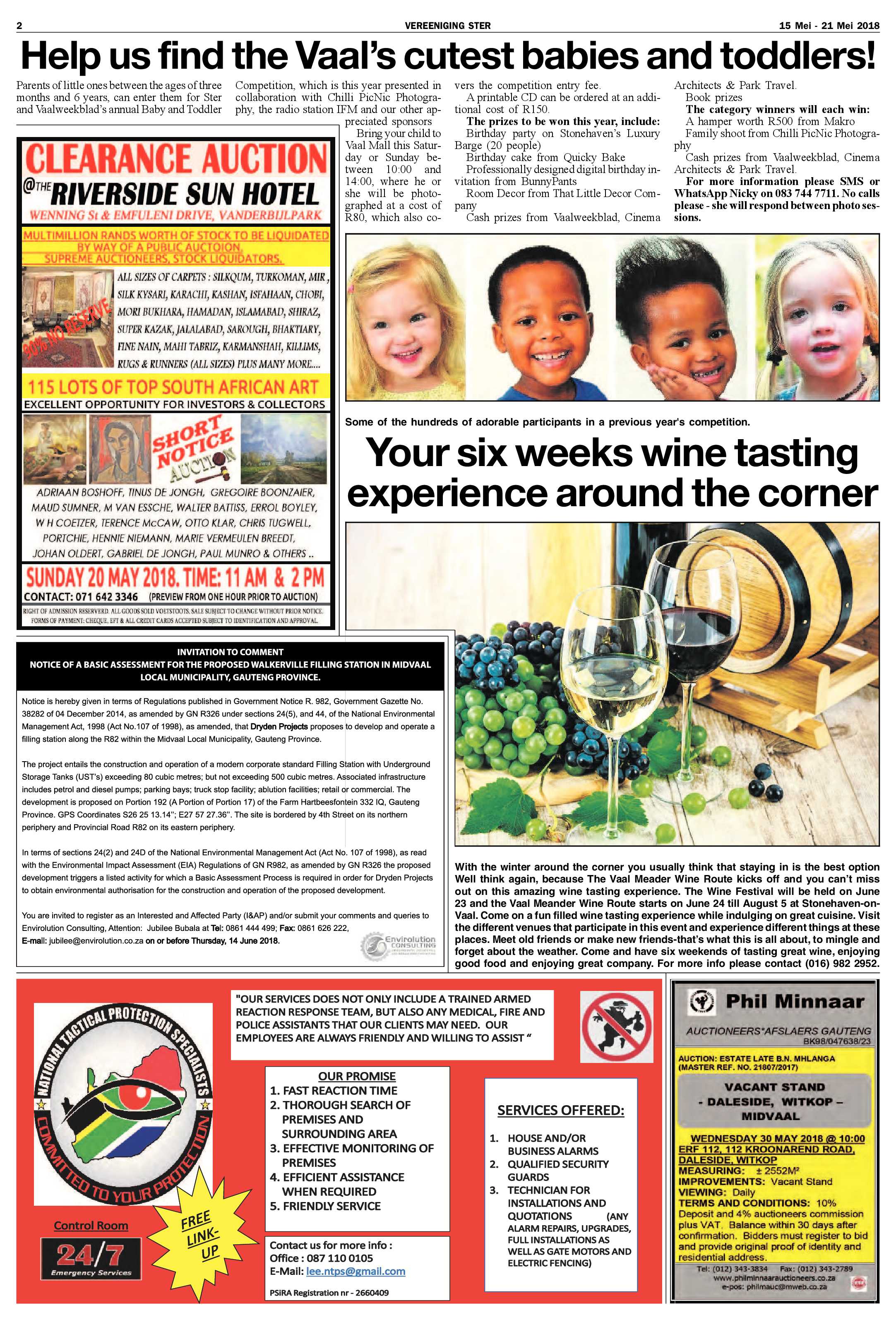 Vereeniging Ster 15 – 21 Mei 2018 page 2