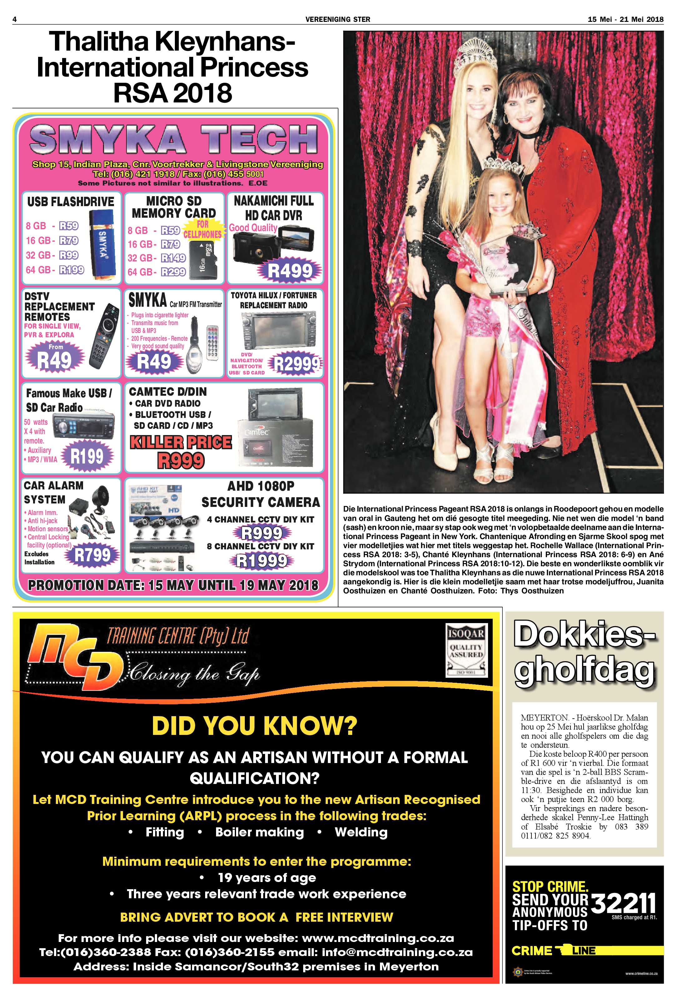 Vereeniging Ster 15 – 21 Mei 2018 page 4