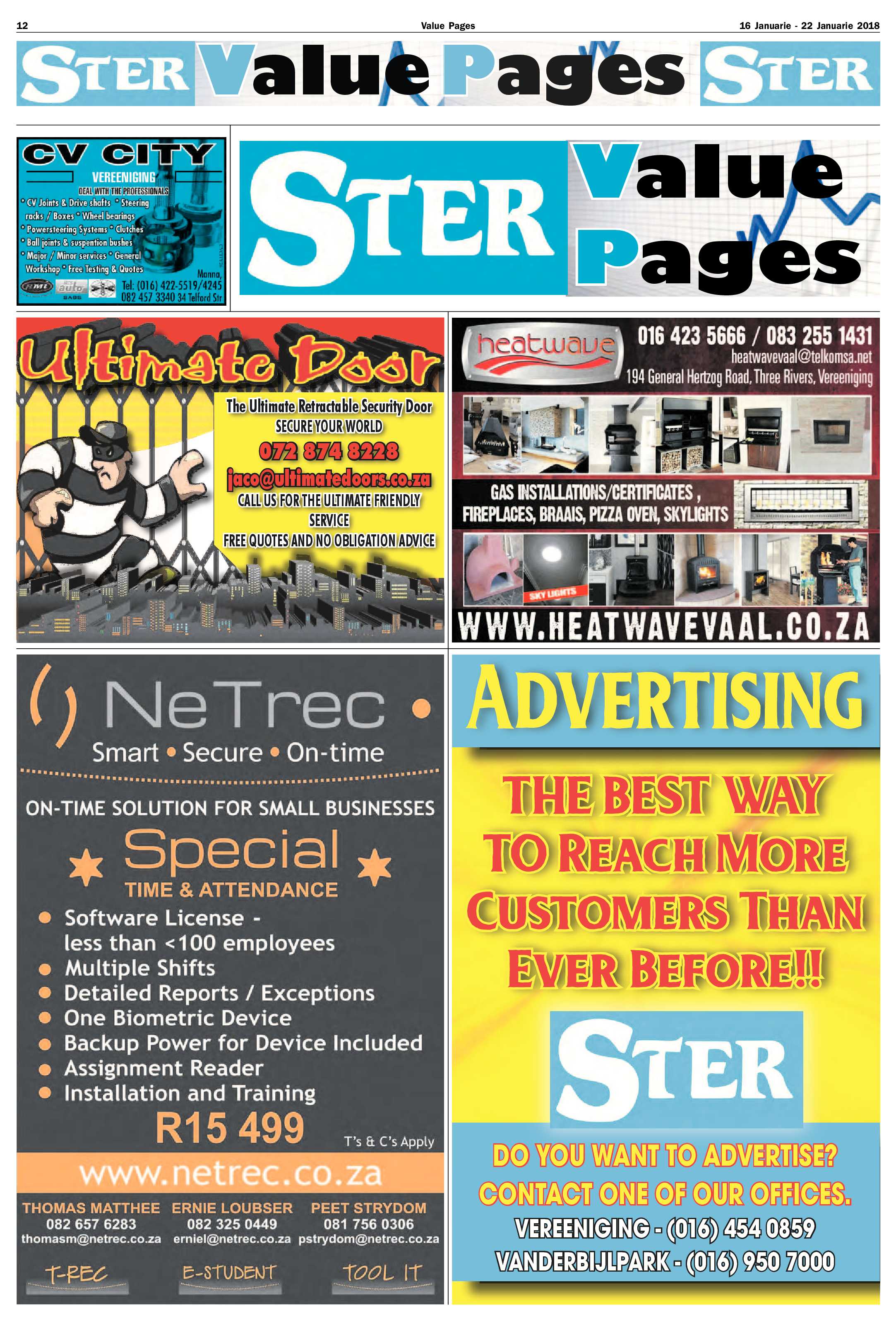 Vereeniging Ster 16 – 22 Januarie 2018 page 12