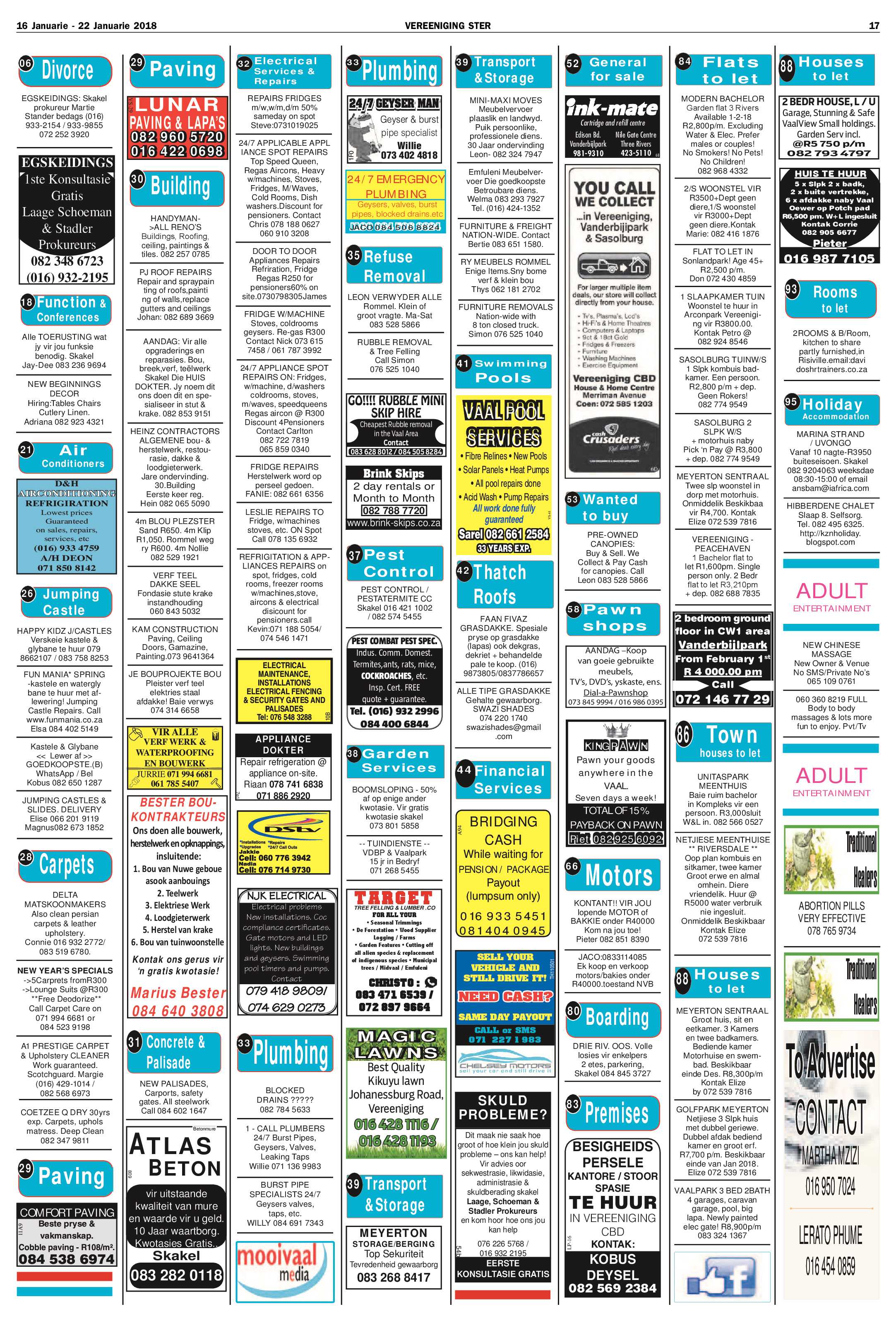 Vereeniging Ster 16 – 22 Januarie 2018 page 17