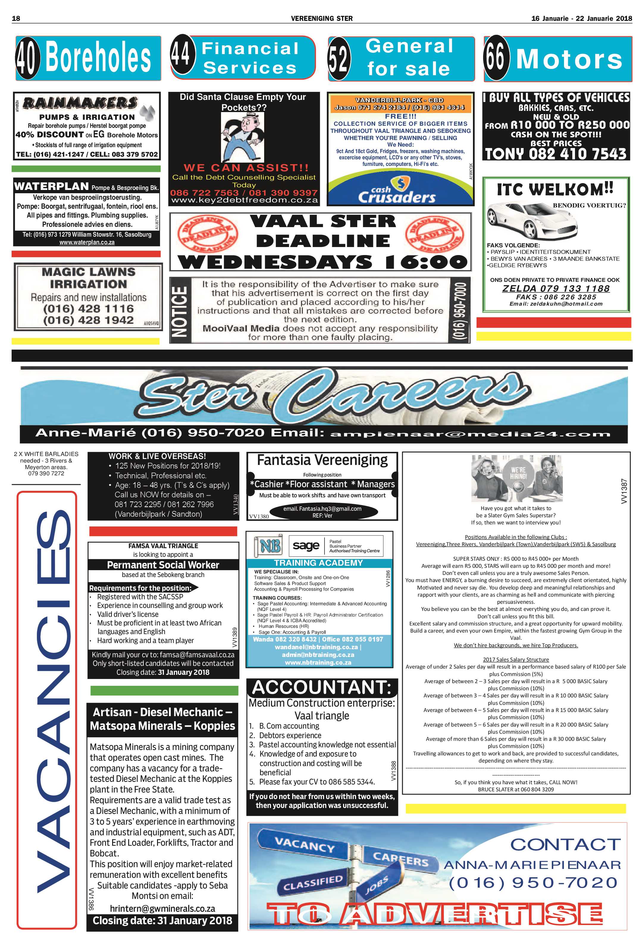 Vereeniging Ster 16 – 22 Januarie 2018 page 18