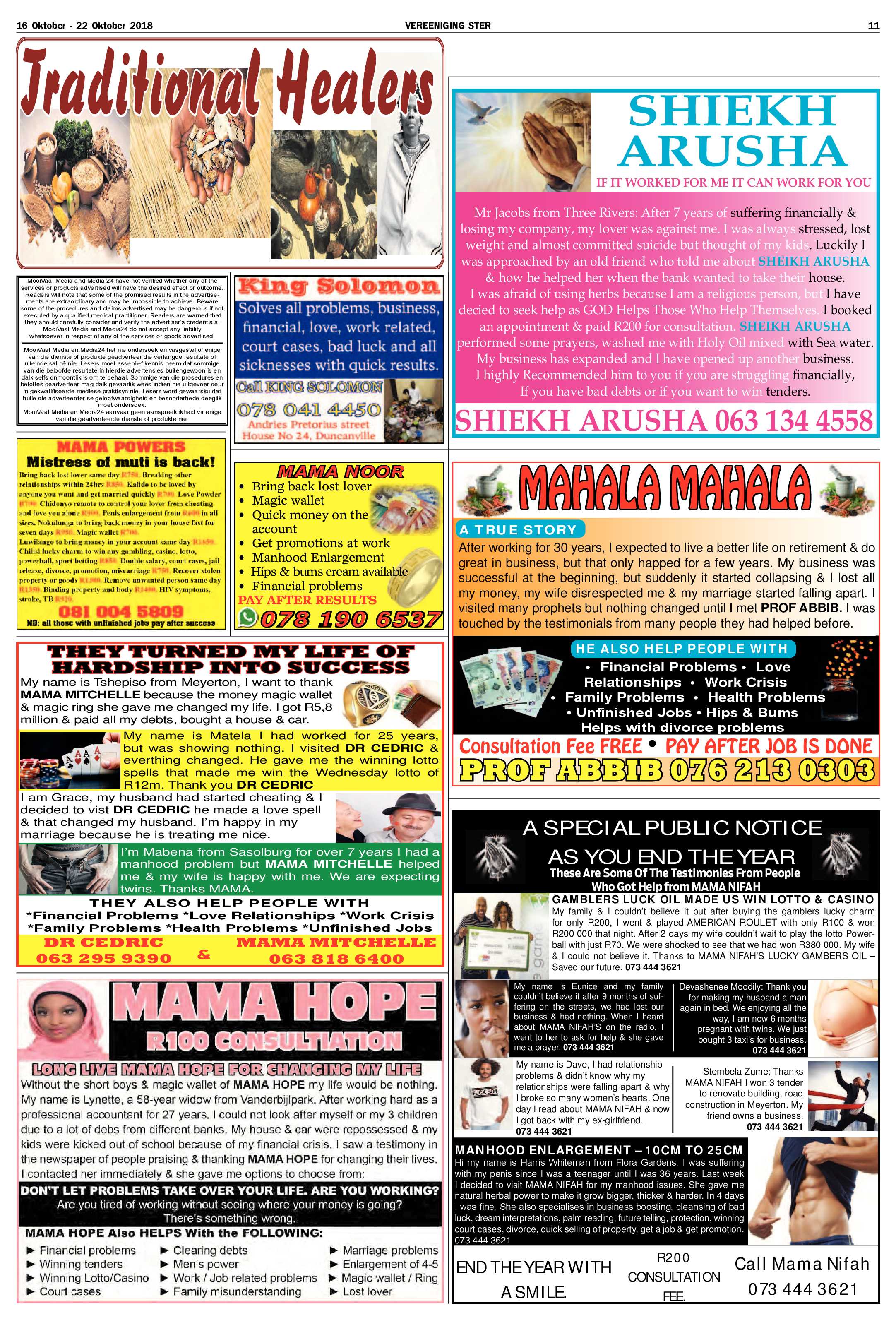 Vereeniging Ster 16 – 22 Oktober 2018 page 11