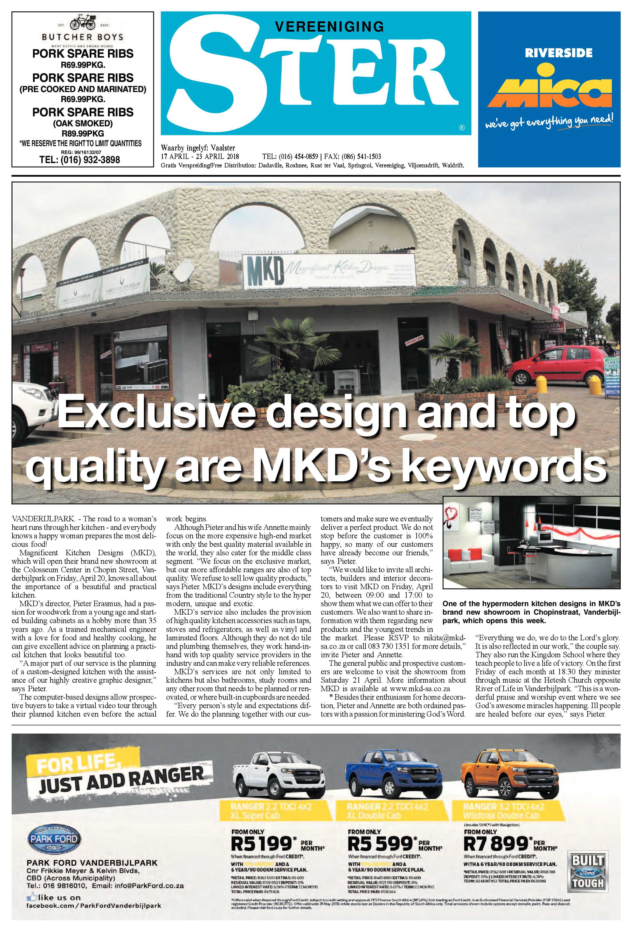 Vereeniging Ster 17 – 23 April 2018 page 1