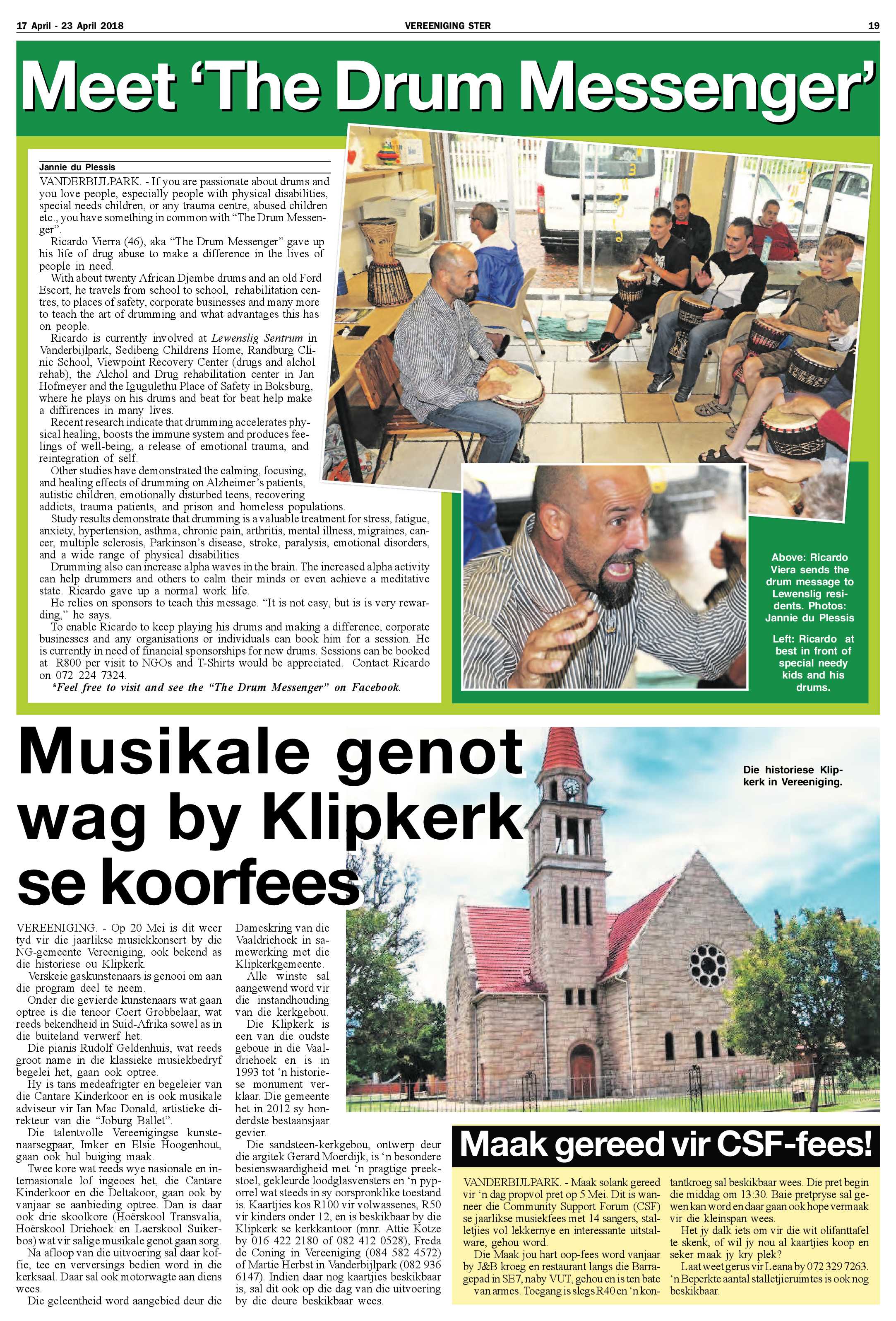 Vereeniging Ster 17 – 23 April 2018 page 19