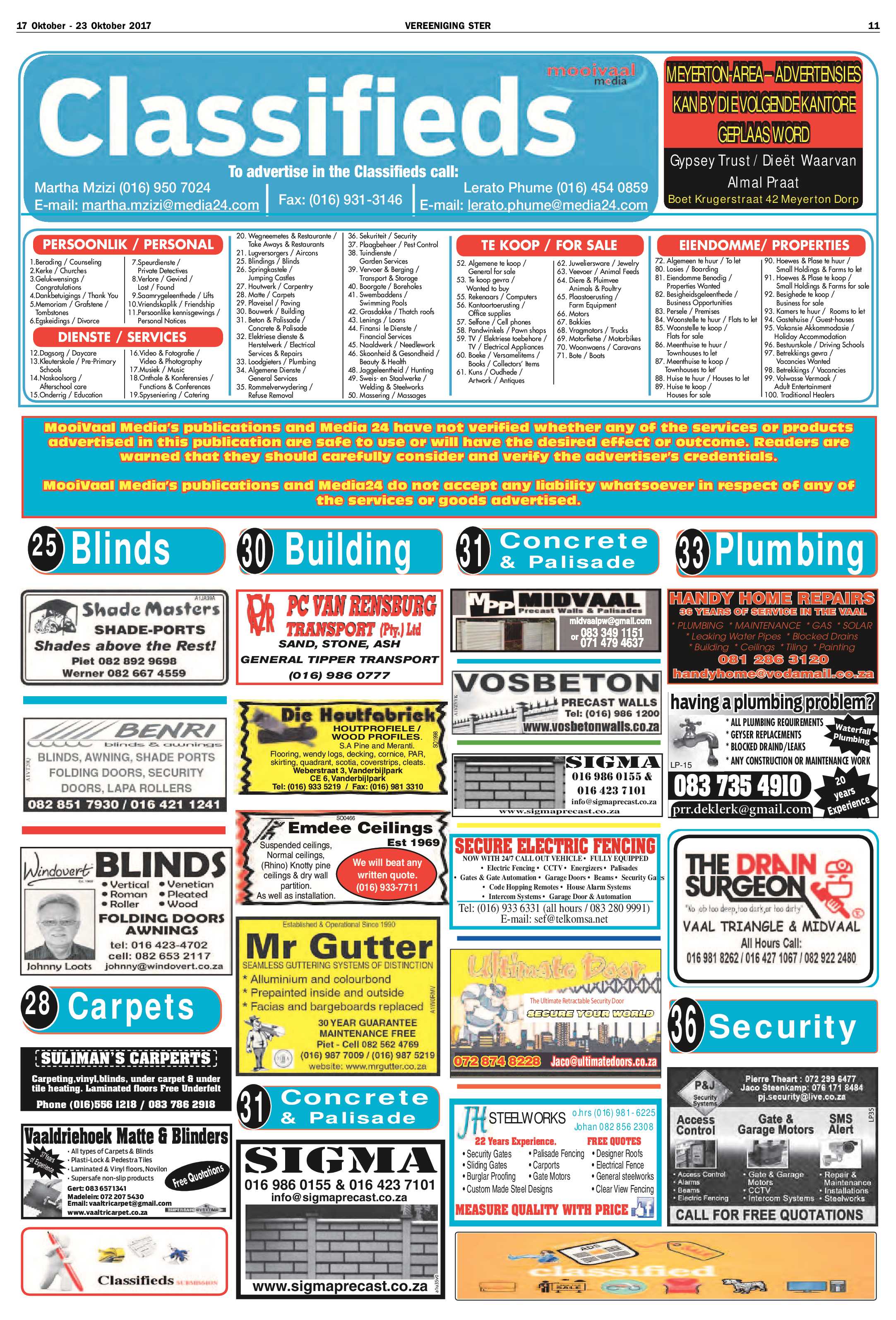 Vereeniging Ster 17 – 23 Oktober 2017 page 11