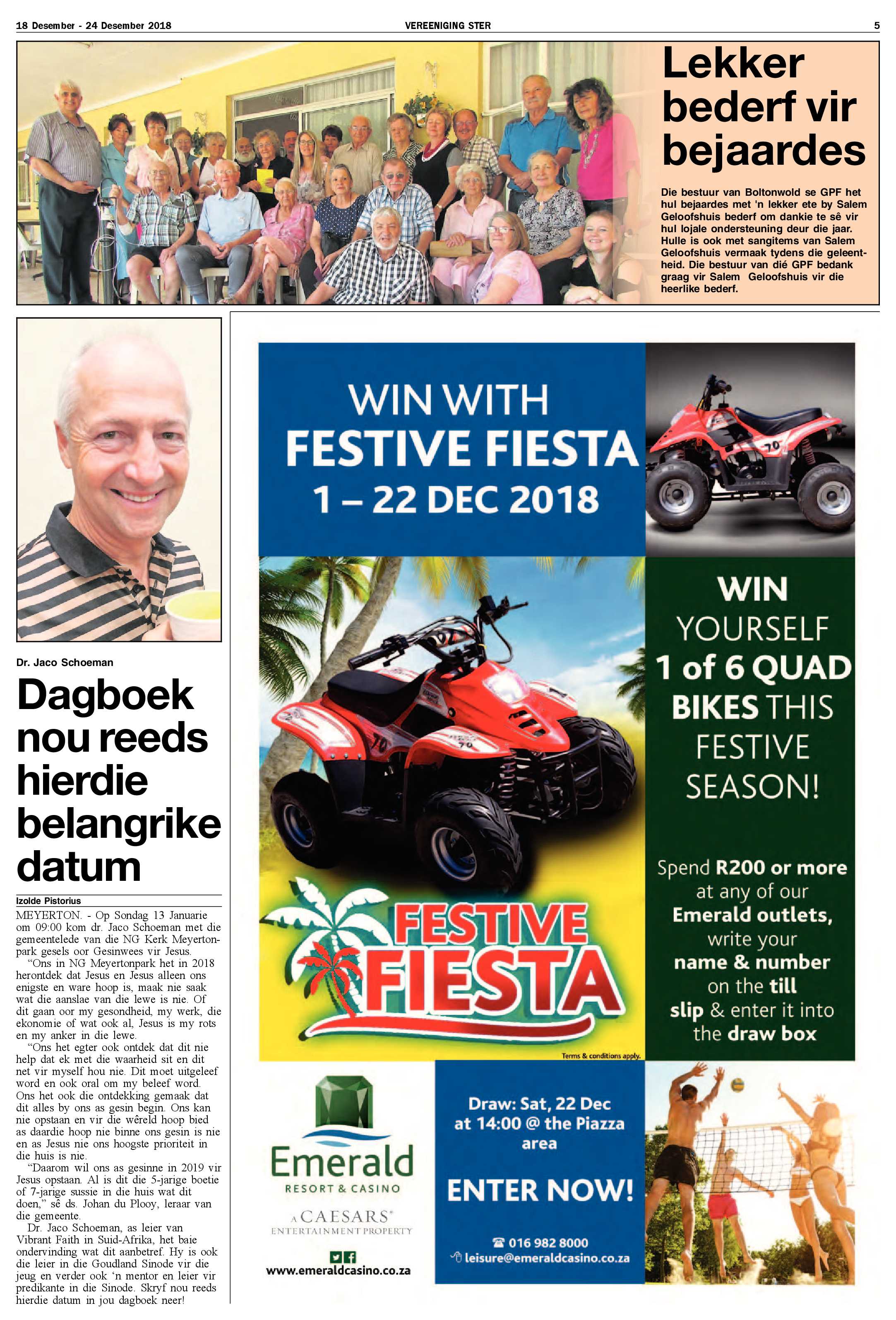 Vereeniging Ster 18 – 24 Desember 2018 page 5