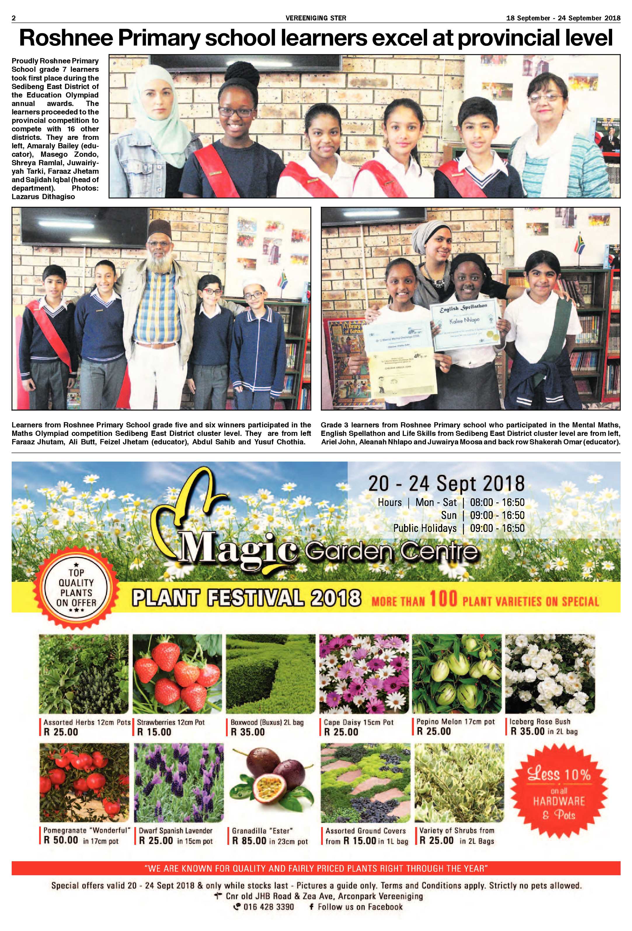 Vereeniging Ster 18 – 24 September 2018 page 2