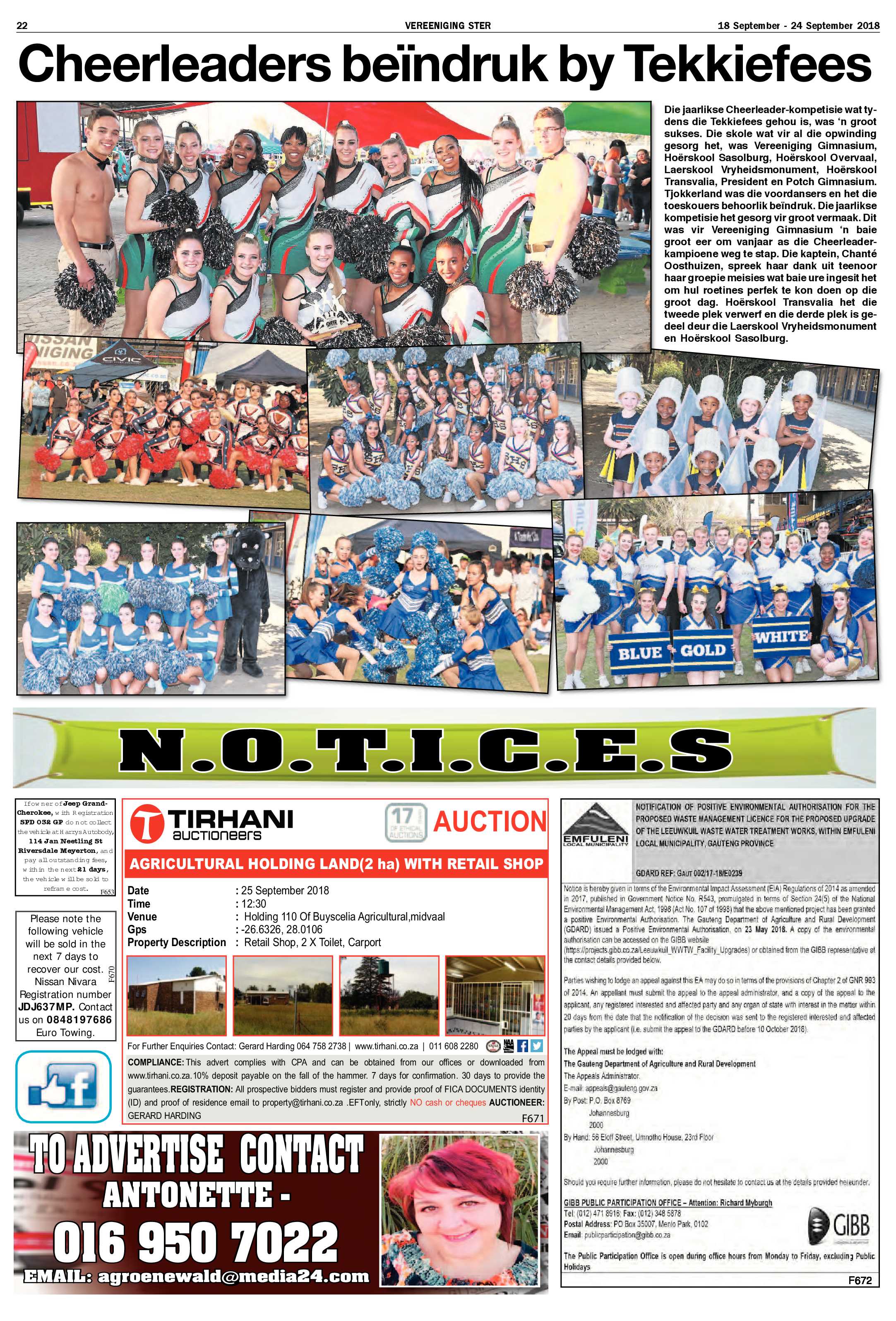 Vereeniging Ster 18 – 24 September 2018 page 22