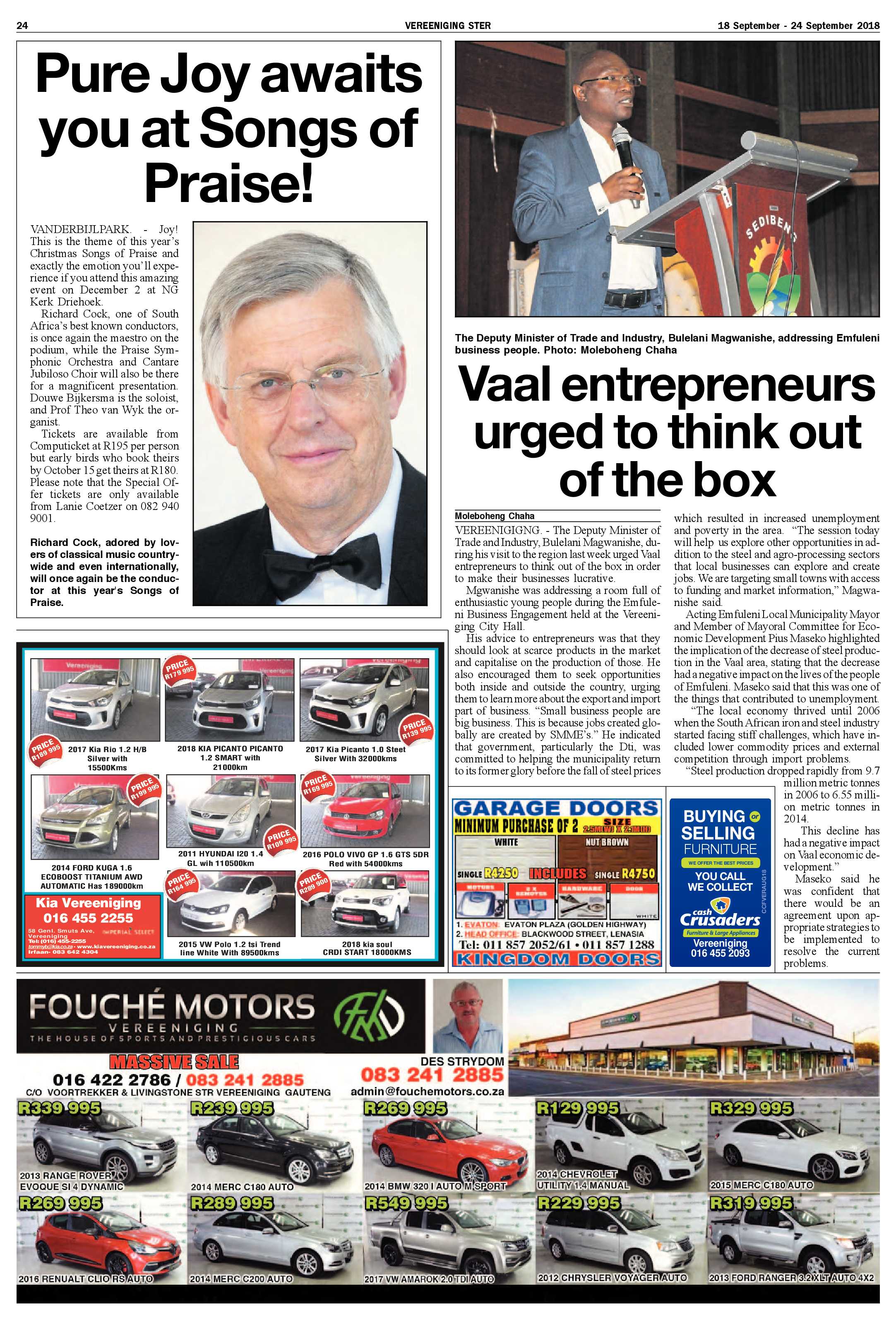 Vereeniging Ster 18 – 24 September 2018 page 24