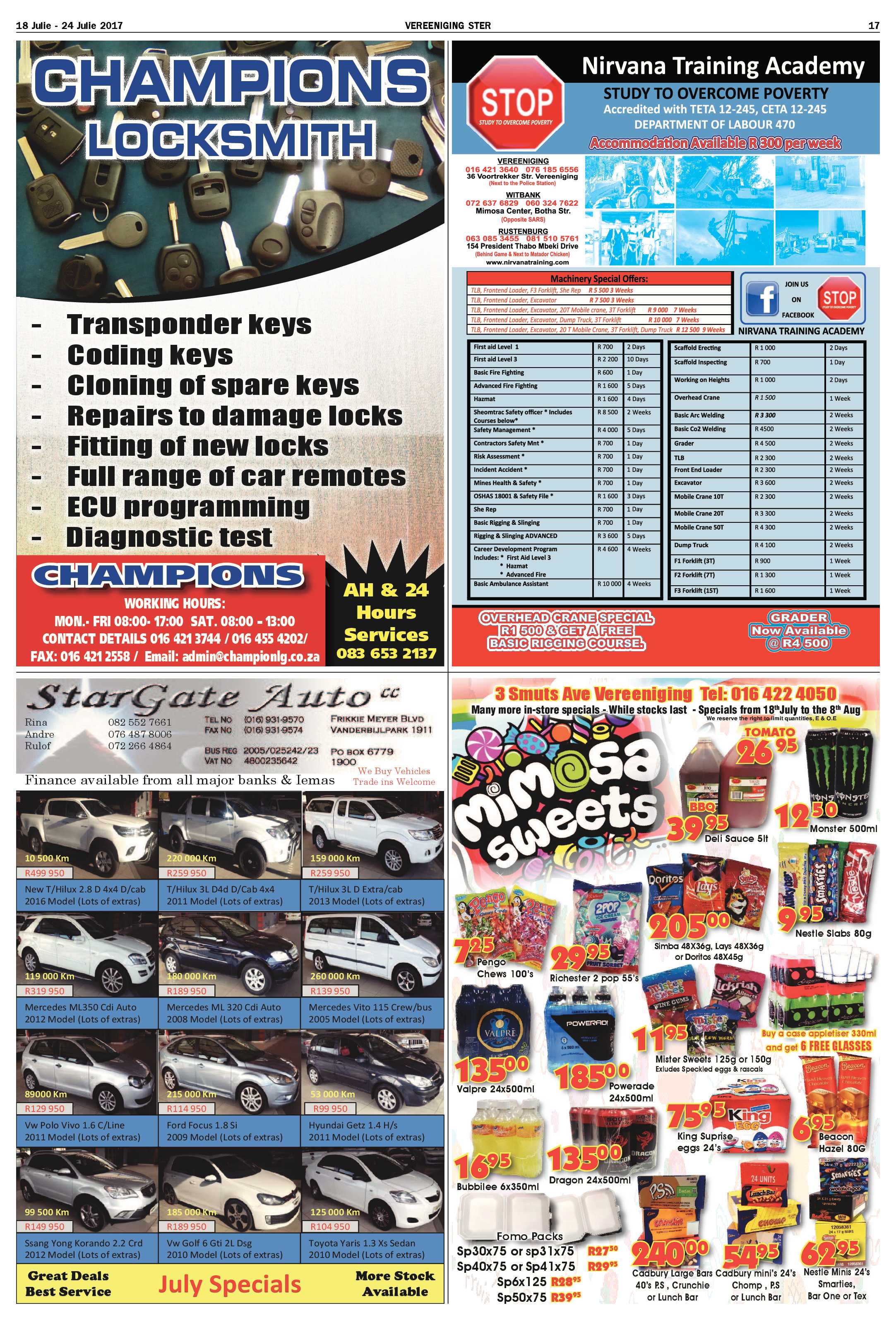 Vereeniging Ster 19 – 24 Julie 2017 page 17
