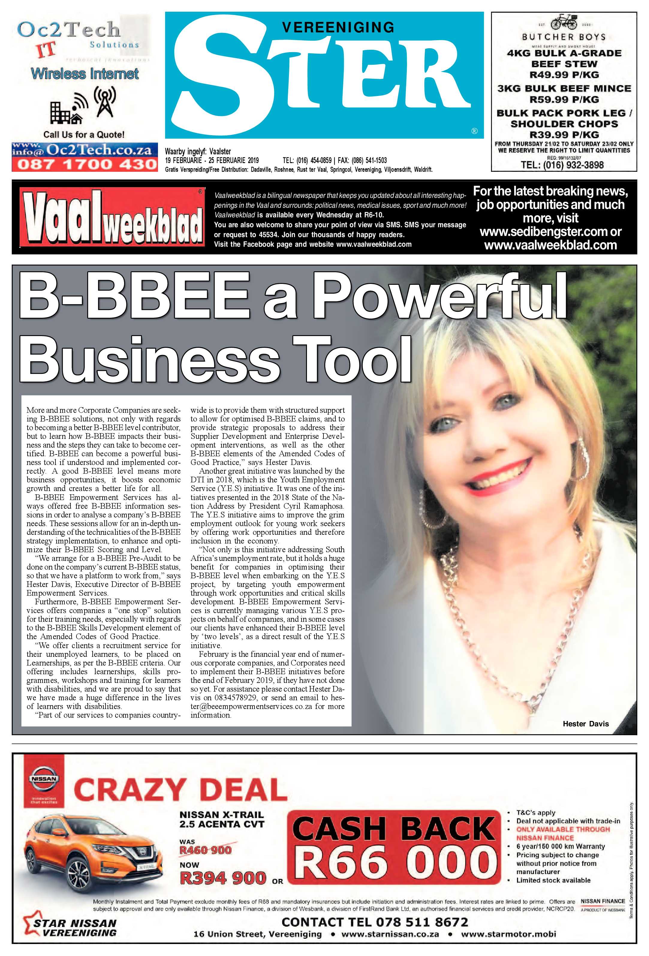 Vereeniging Ster 19 – 25 Februarie 2019 page 1