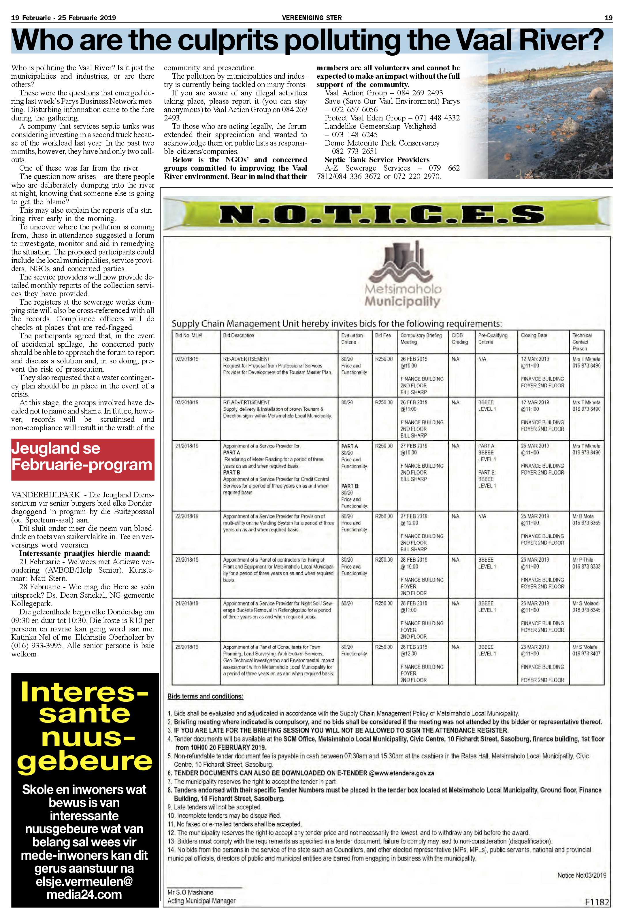 Vereeniging Ster 19 – 25 Februarie 2019 page 19