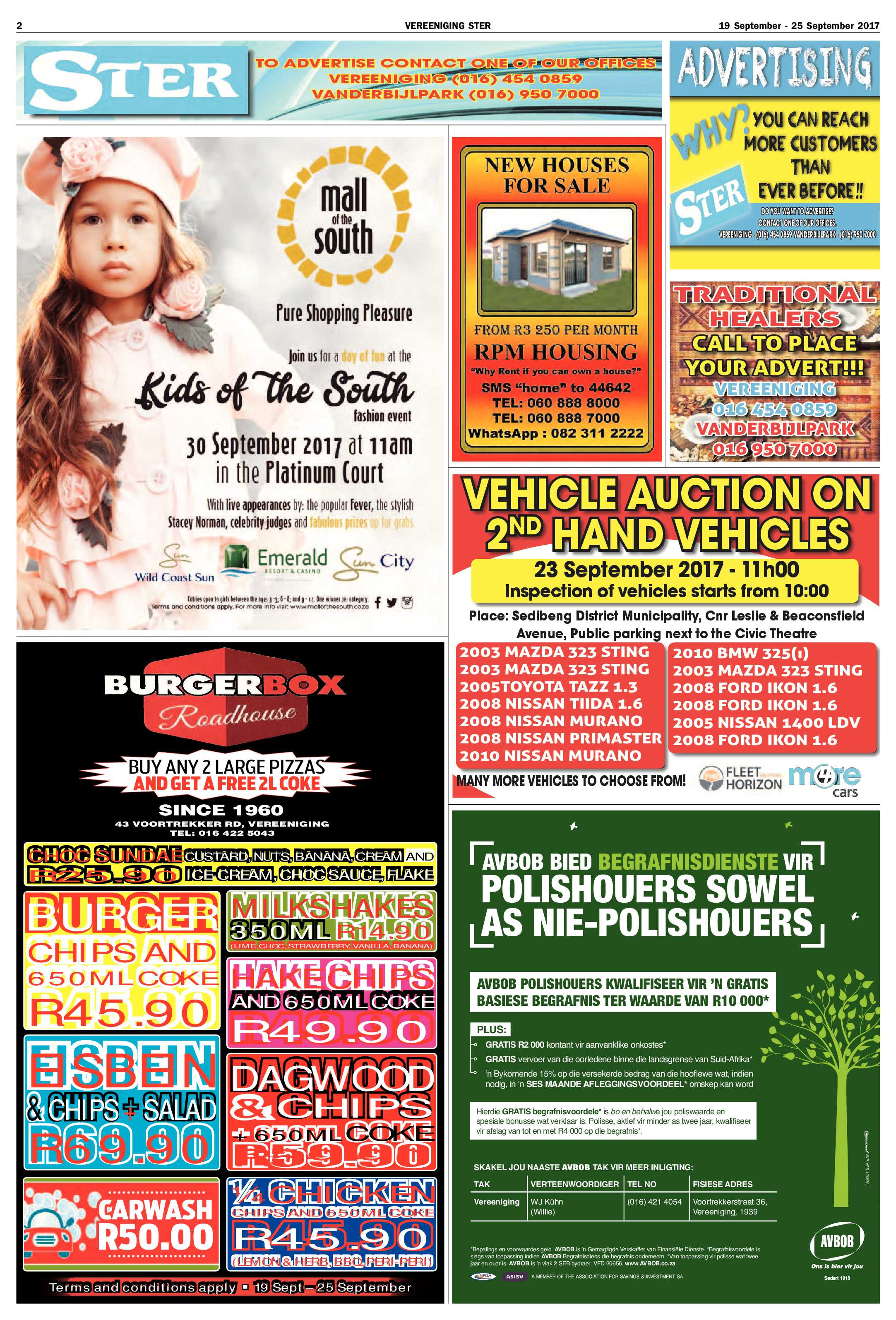 Vereeniging Ster 19 – 25 September 2017 page 2