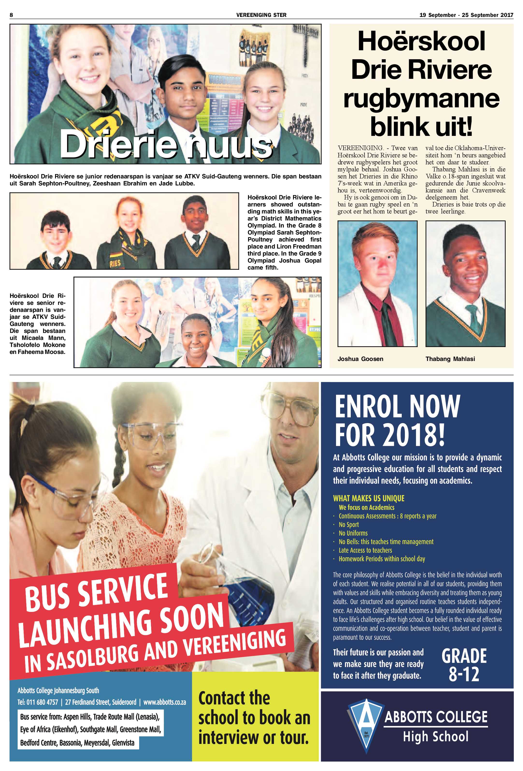 Vereeniging Ster 19 – 25 September 2017 page 8