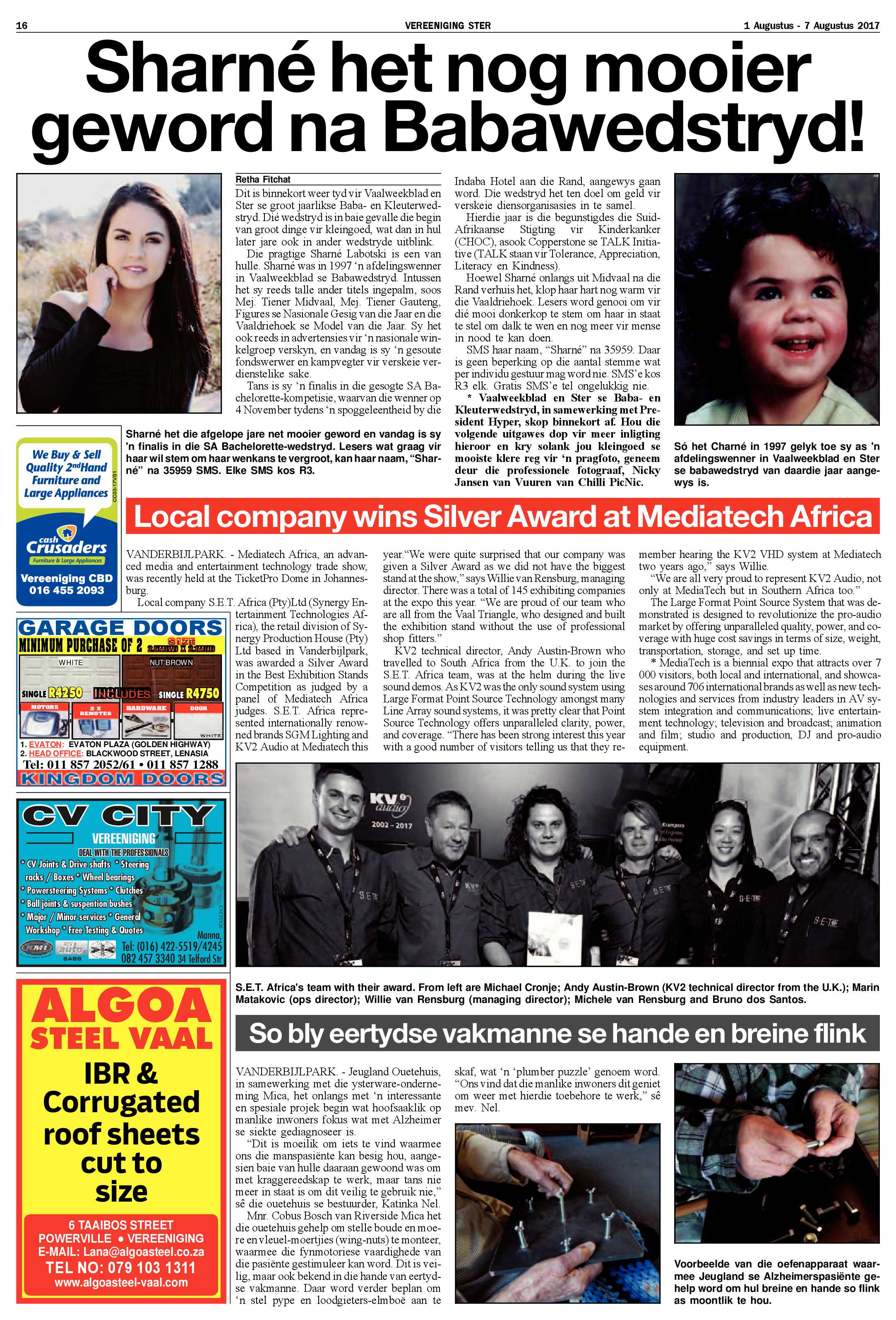 Vereeniging Ster 1 – 7 Augustus 2017 page 16